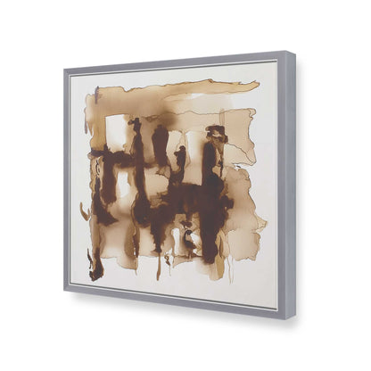 [Color:Polished Chrome], Picture of art in a Polished Chrome frame of the corner