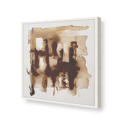 [Color:Opaque White], Picture of art in a Opaque White frame of the corner