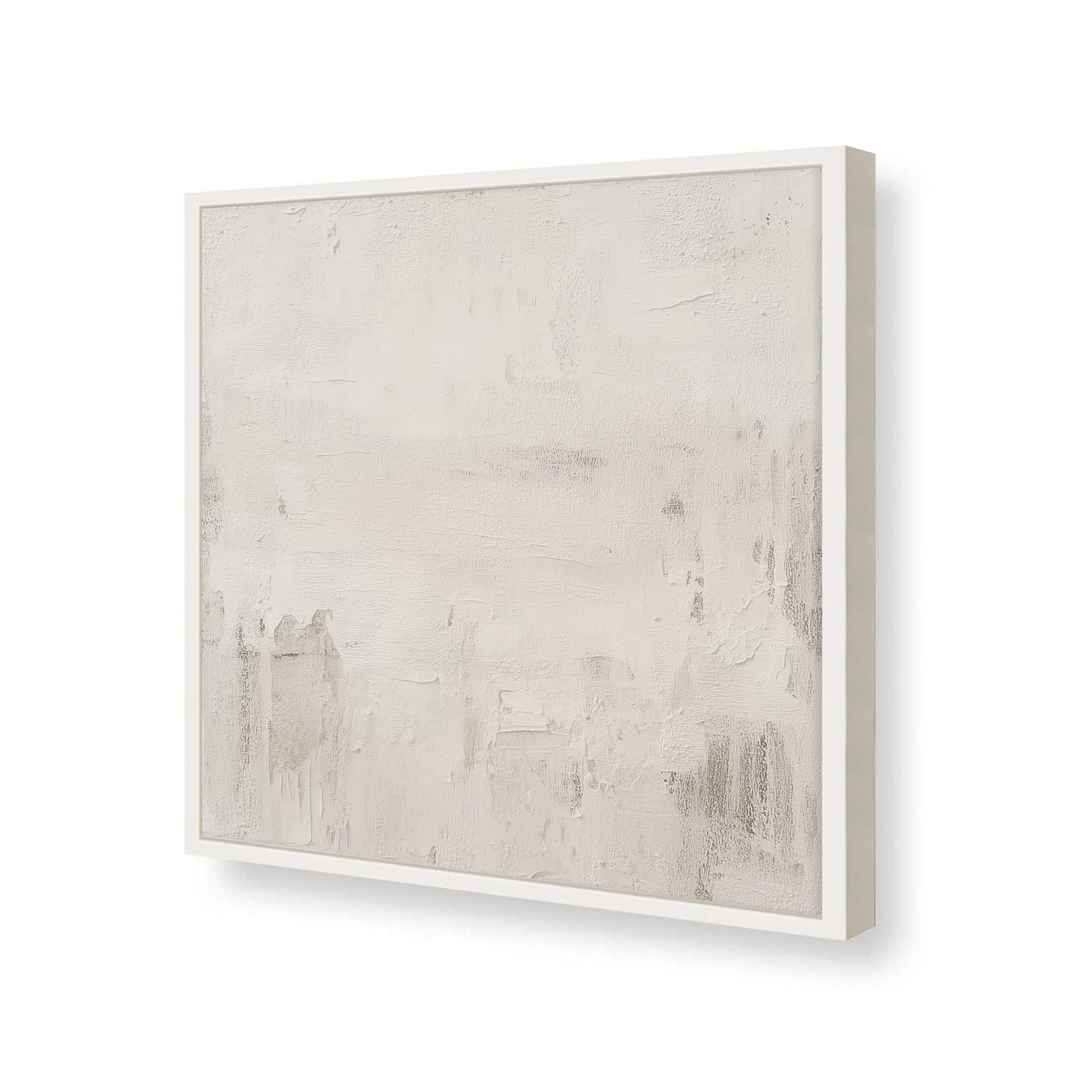[Color:Opaque White], Picture of art in a Opaque White frame of the corner