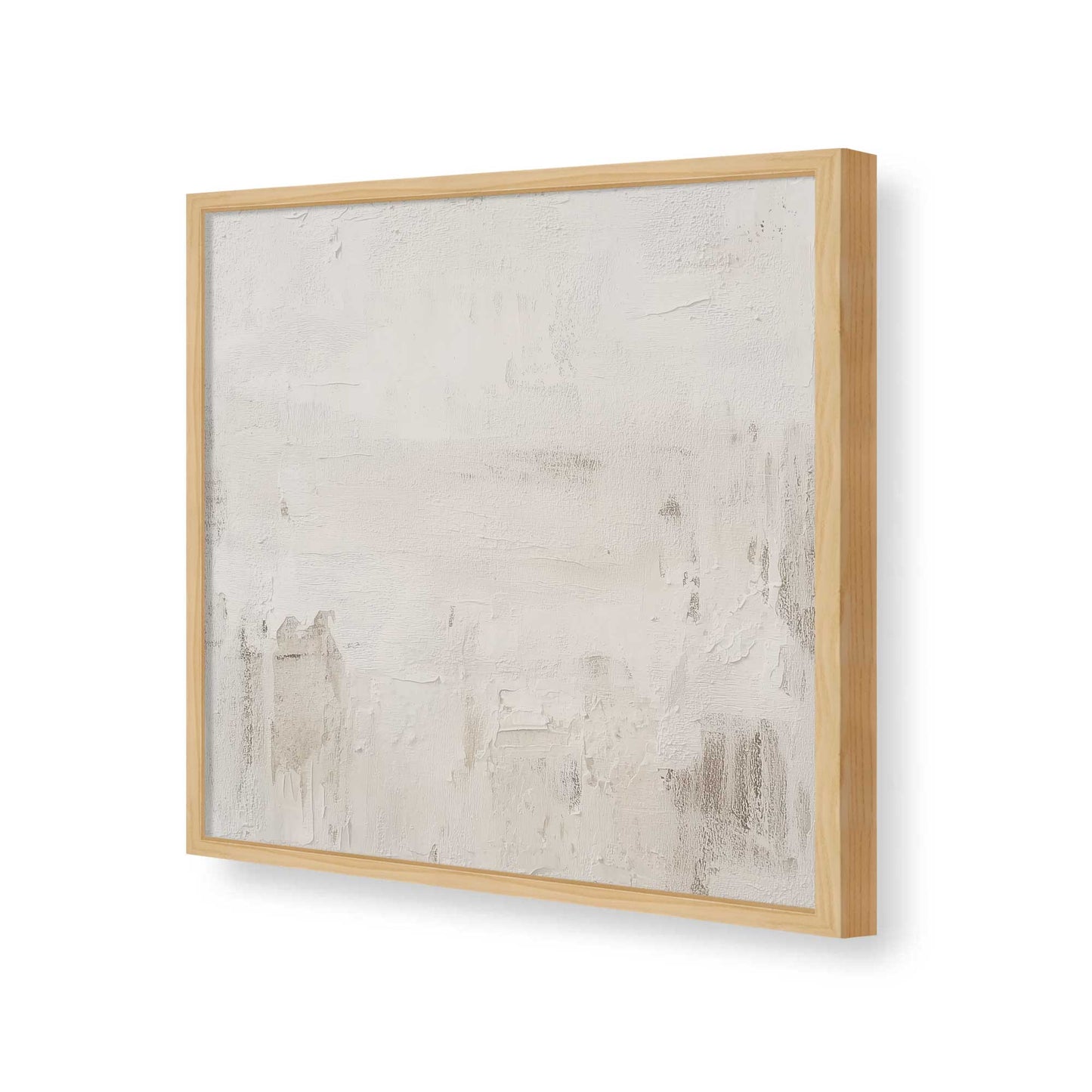 [Color:American Maple], Picture of art in a American Maple frame of the corner