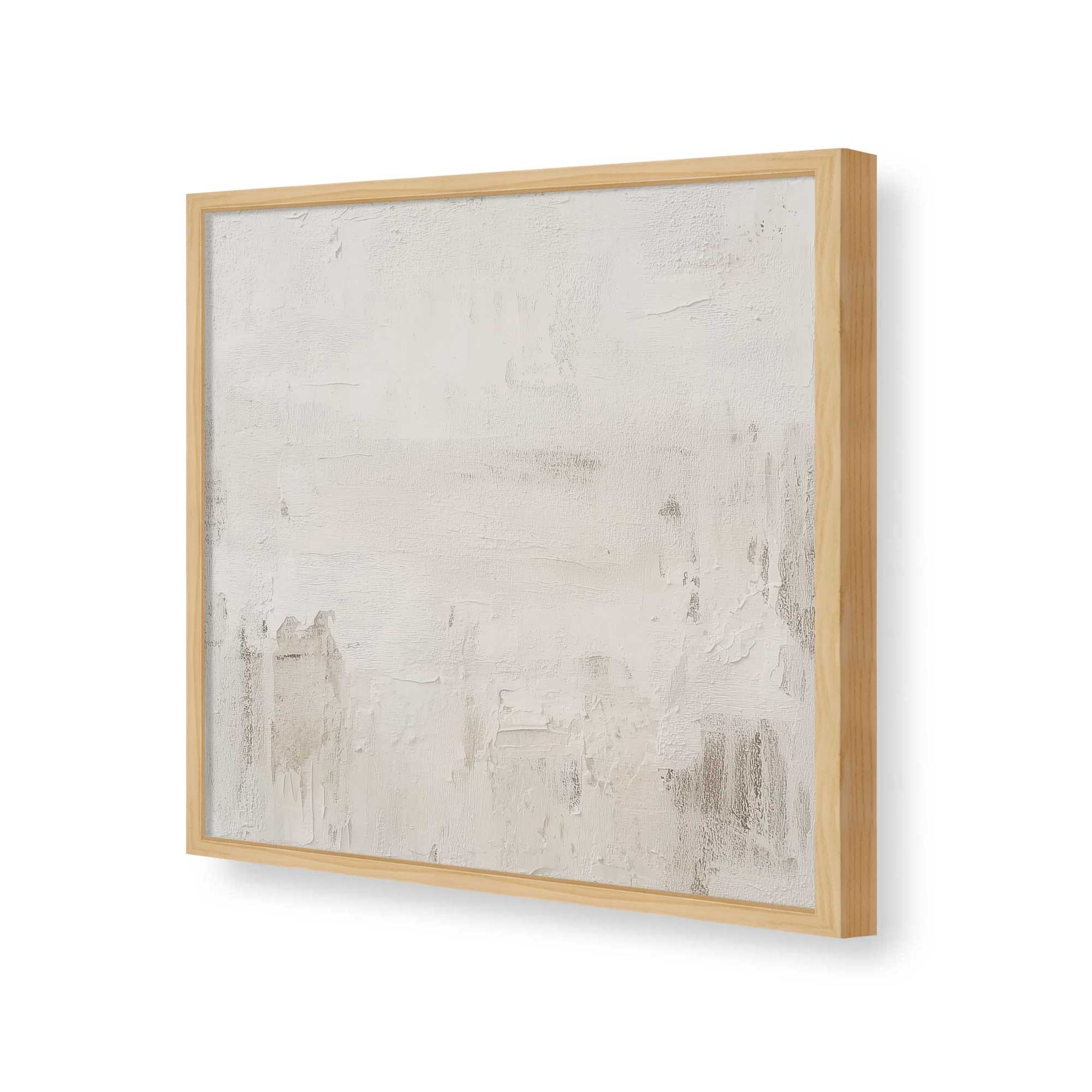 [Color:American Maple], Picture of art in a American Maple frame of the corner