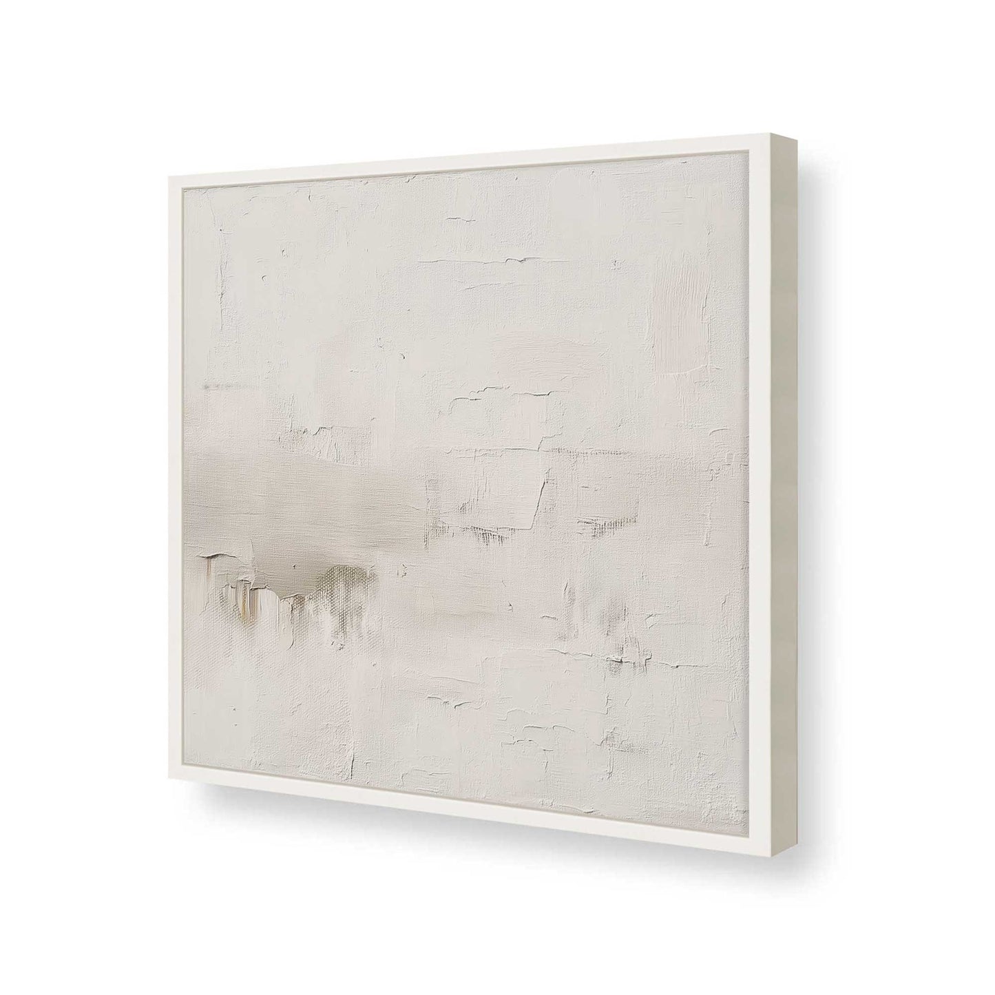 [Color:Opaque White], Picture of art in a Opaque White frame of the corner