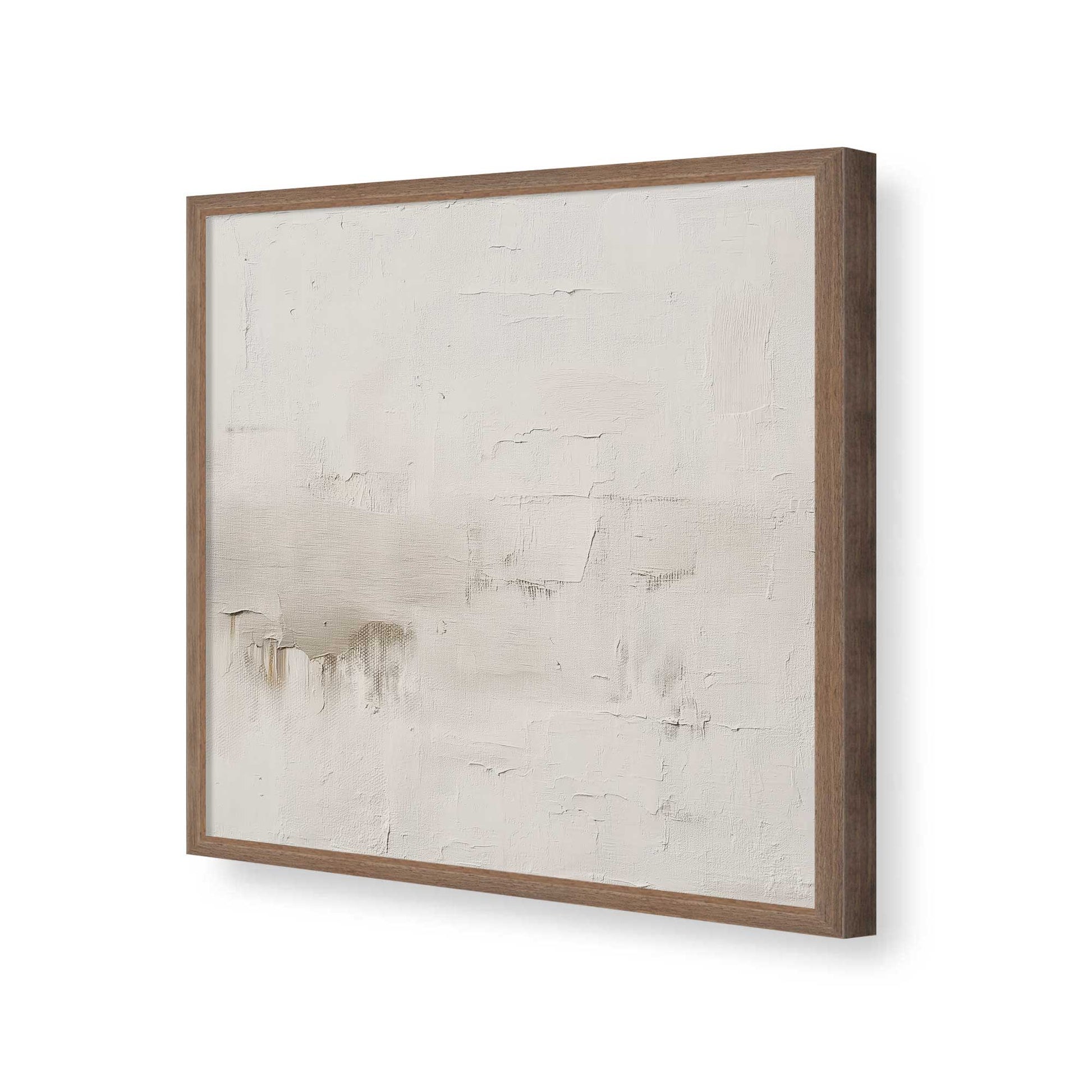 [Color:Walnut], Picture of art in a Walnut frame of the corner