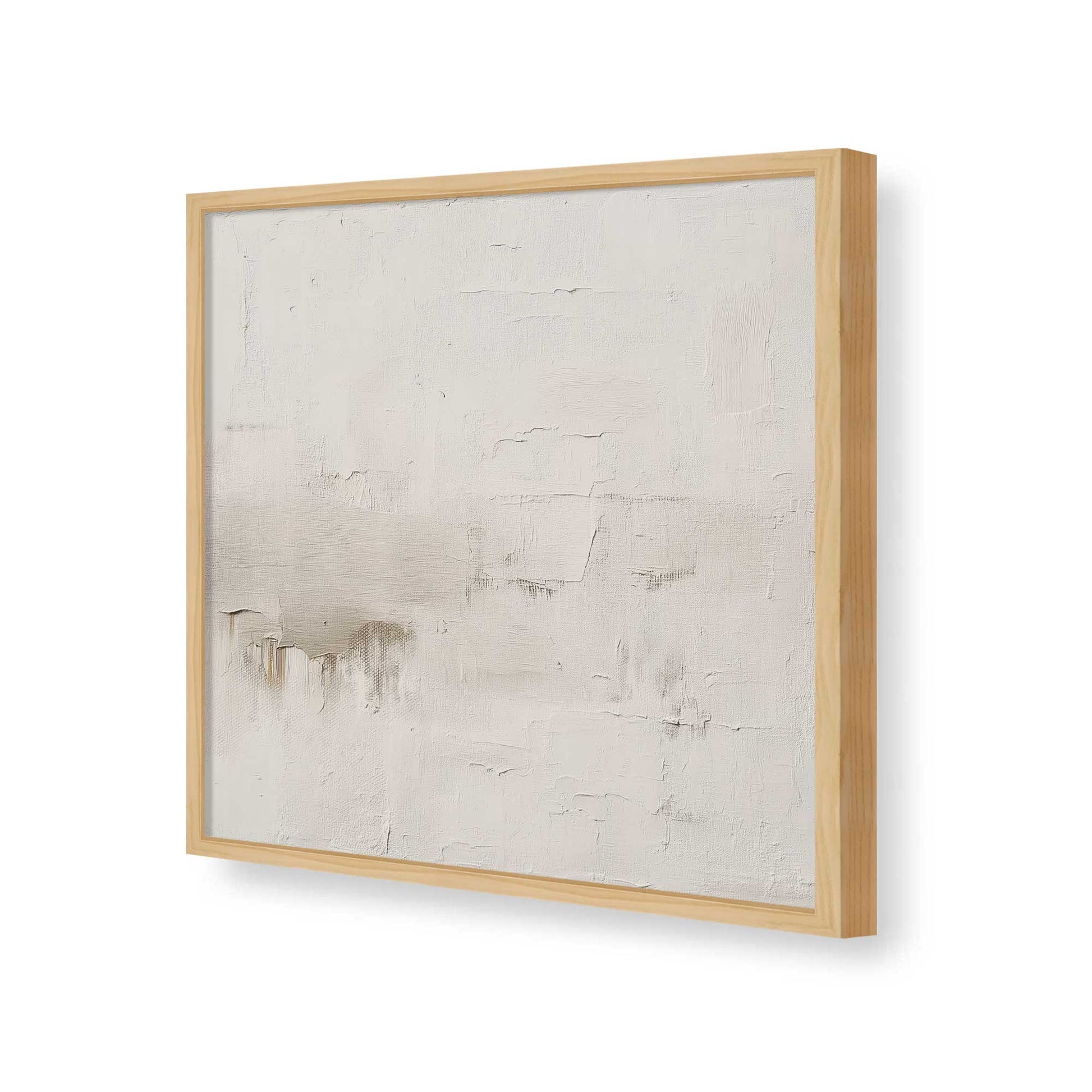 [Color:American Maple], Picture of art in a American Maple frame of the corner