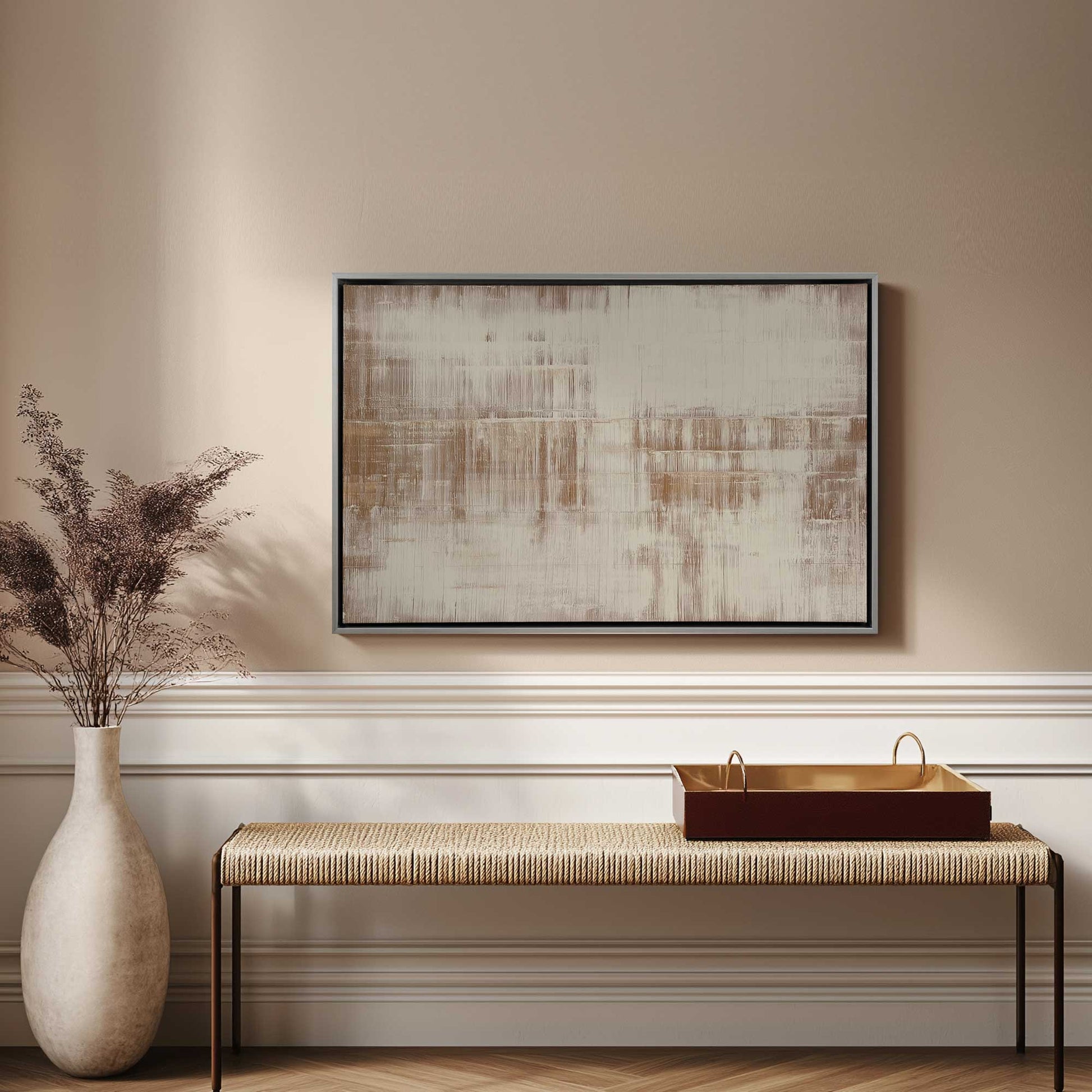 Picture of art in a room