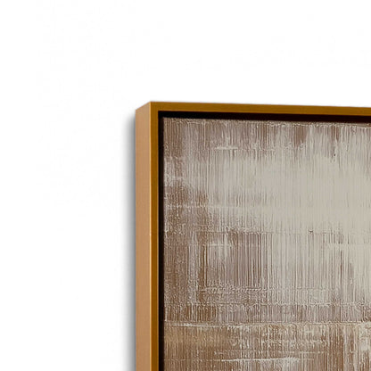 [Color:Polished Gold], Picture of art in a Polished Gold frame at an angle