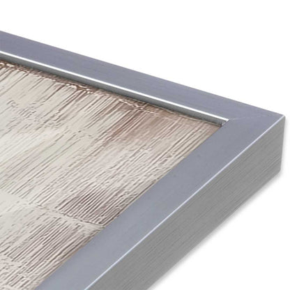 [Color:Polished Chrome], Picture of art in a Polished Chrome frame at an angle