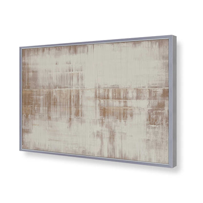 [Color:Polished Chrome], Picture of art in a Polished Chrome frame of the corner