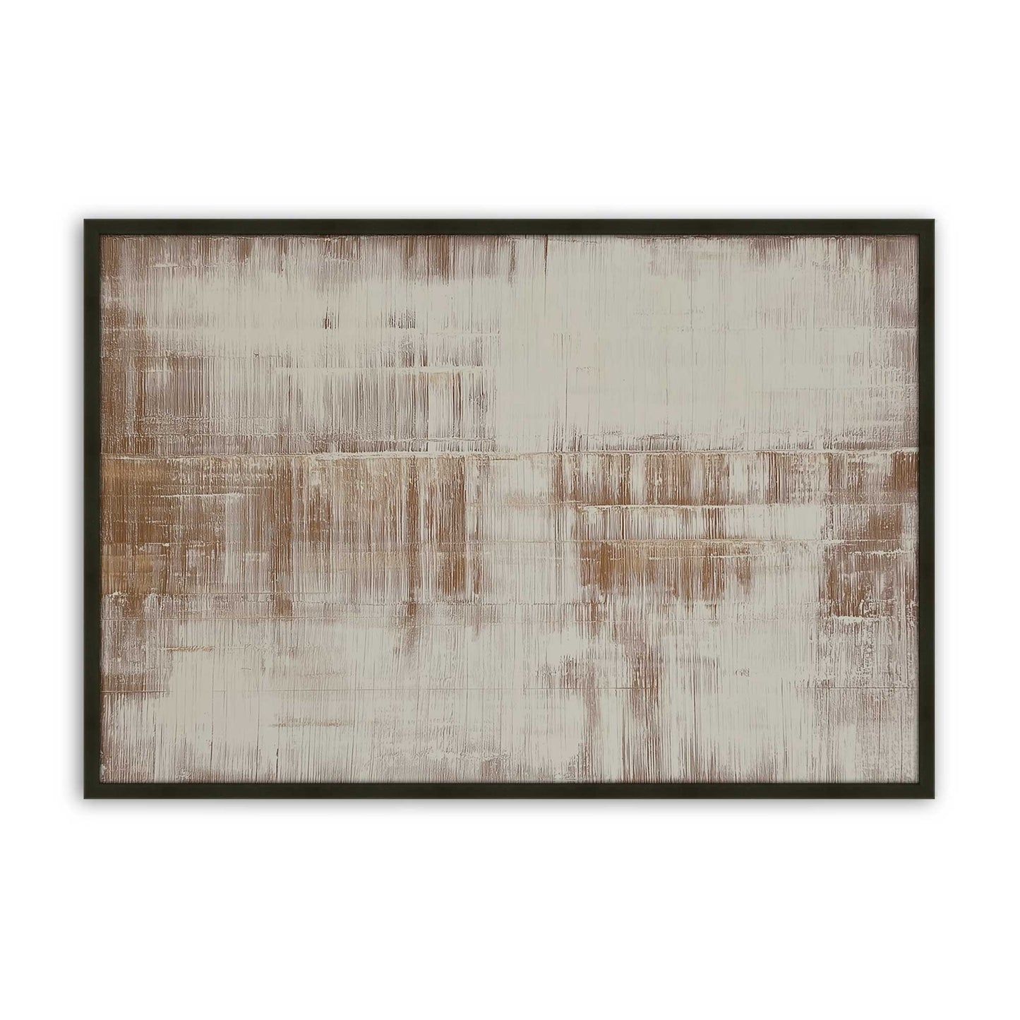 [Color:Satin Black], Picture of art in a Satin Black frame