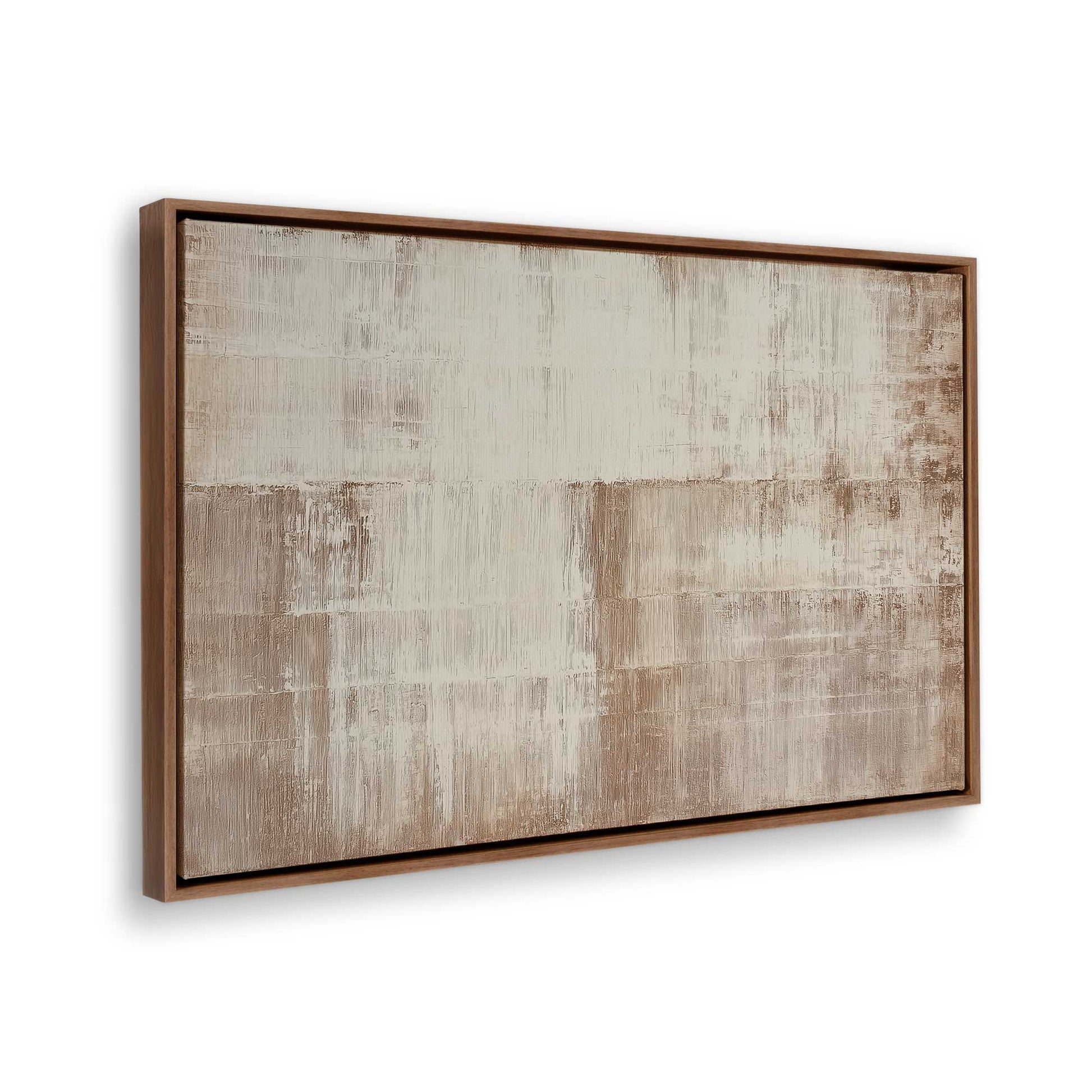 [Color:Walnut], Picture of the corner of the art