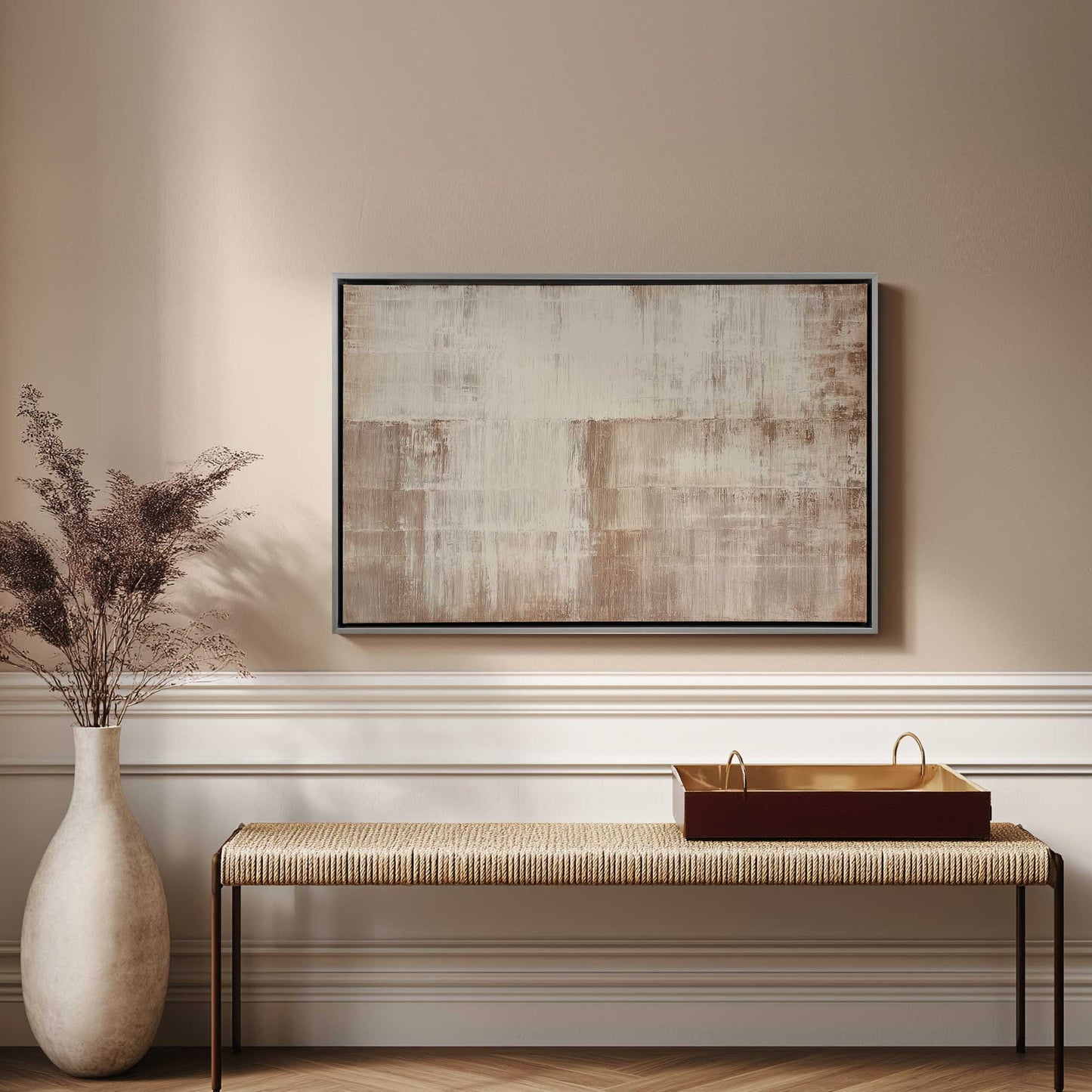 Picture of art in a room