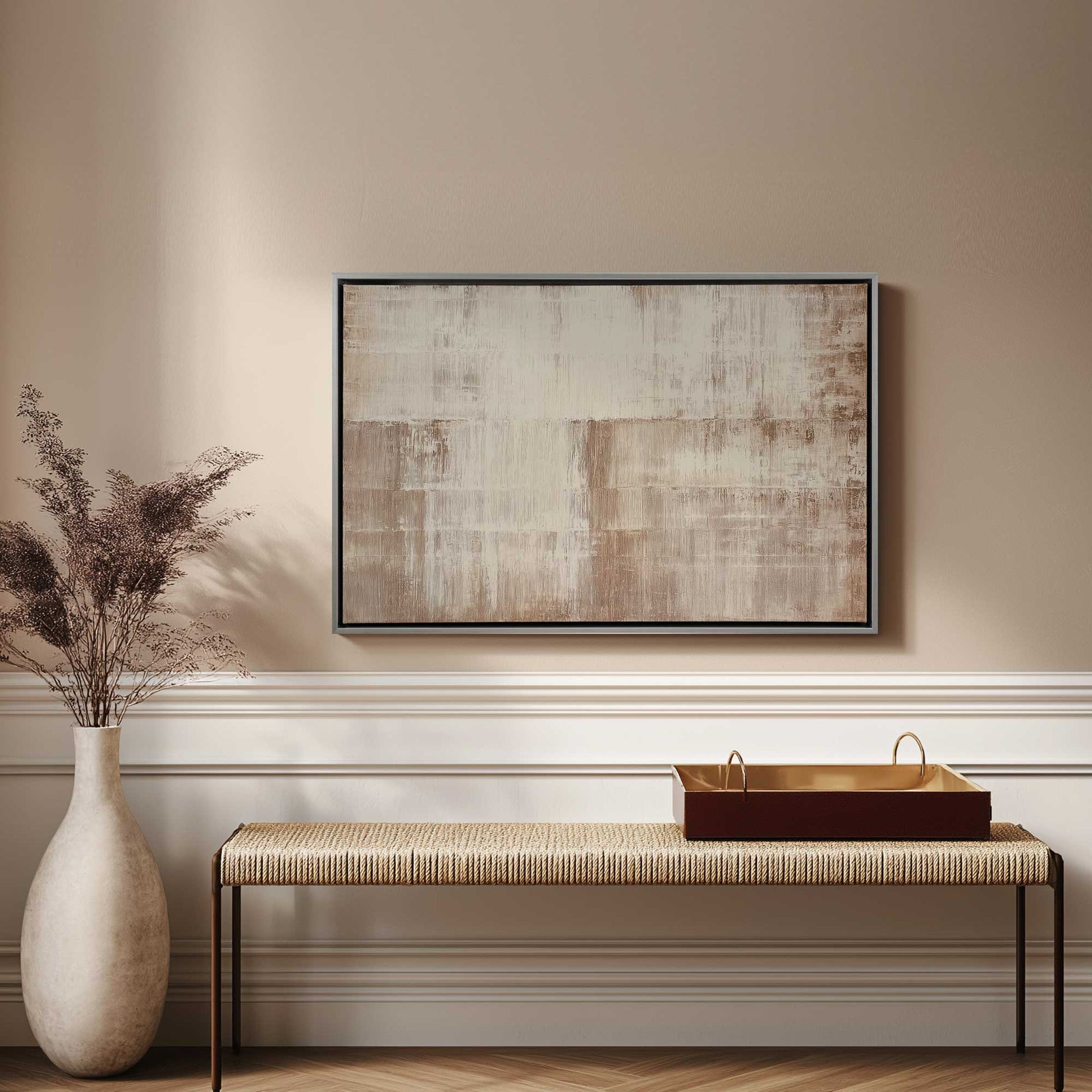 Picture of art in a room