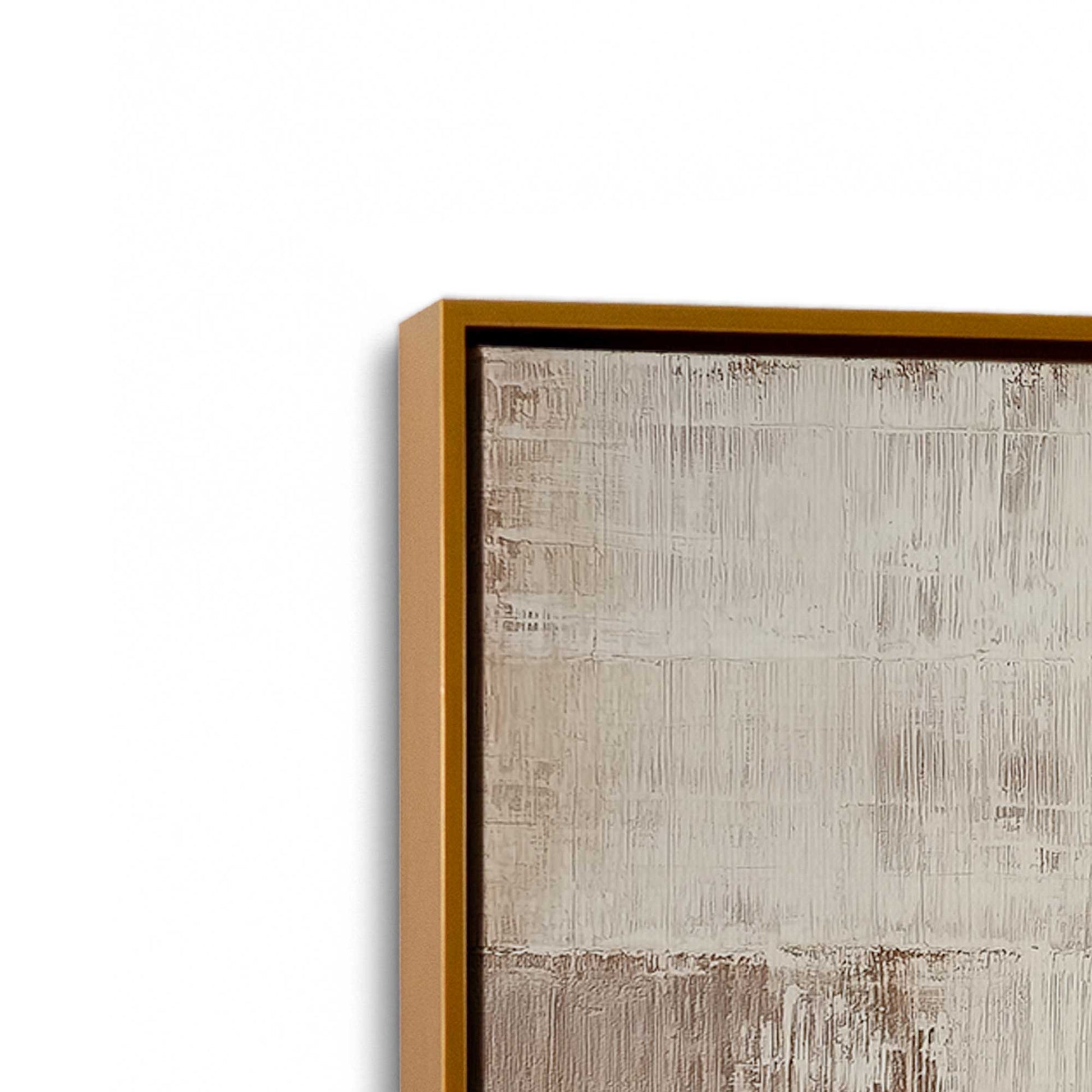 [Color:Polished Gold], Picture of art in a Polished Gold frame at an angle