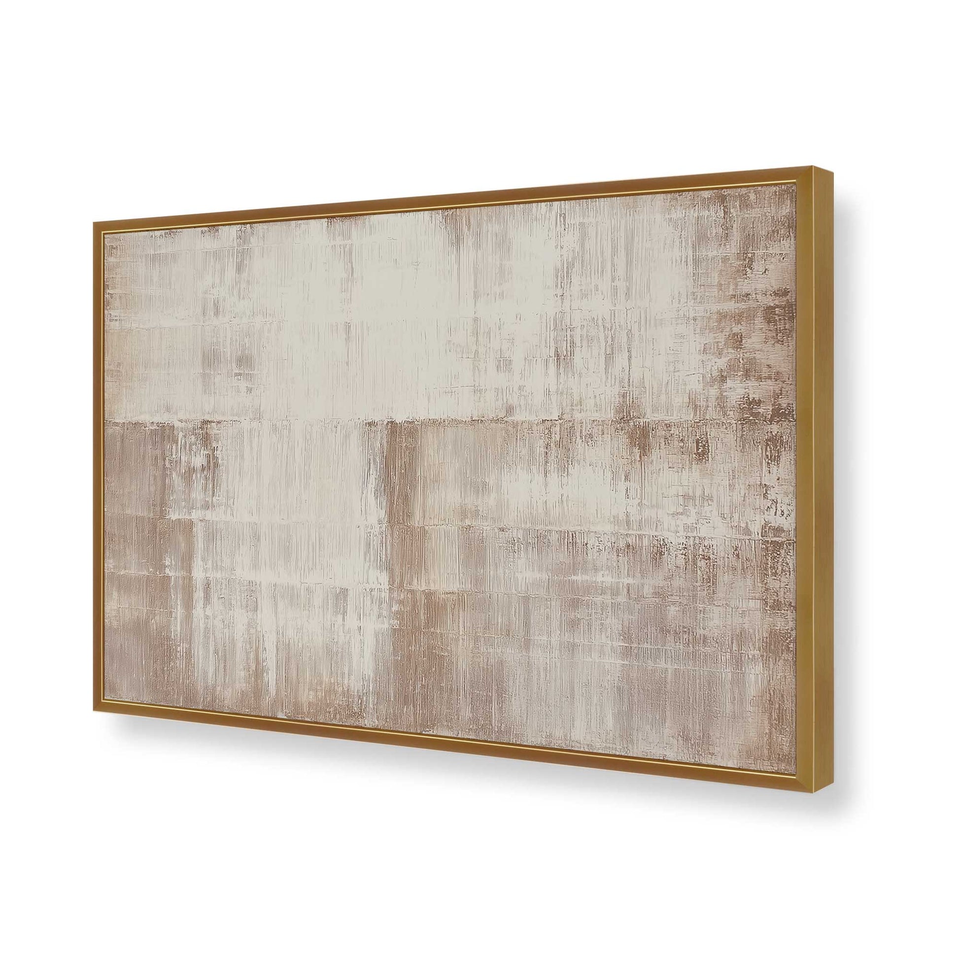 [Color:Polished Gold], Picture of art in a Polished Gold frame of the corner