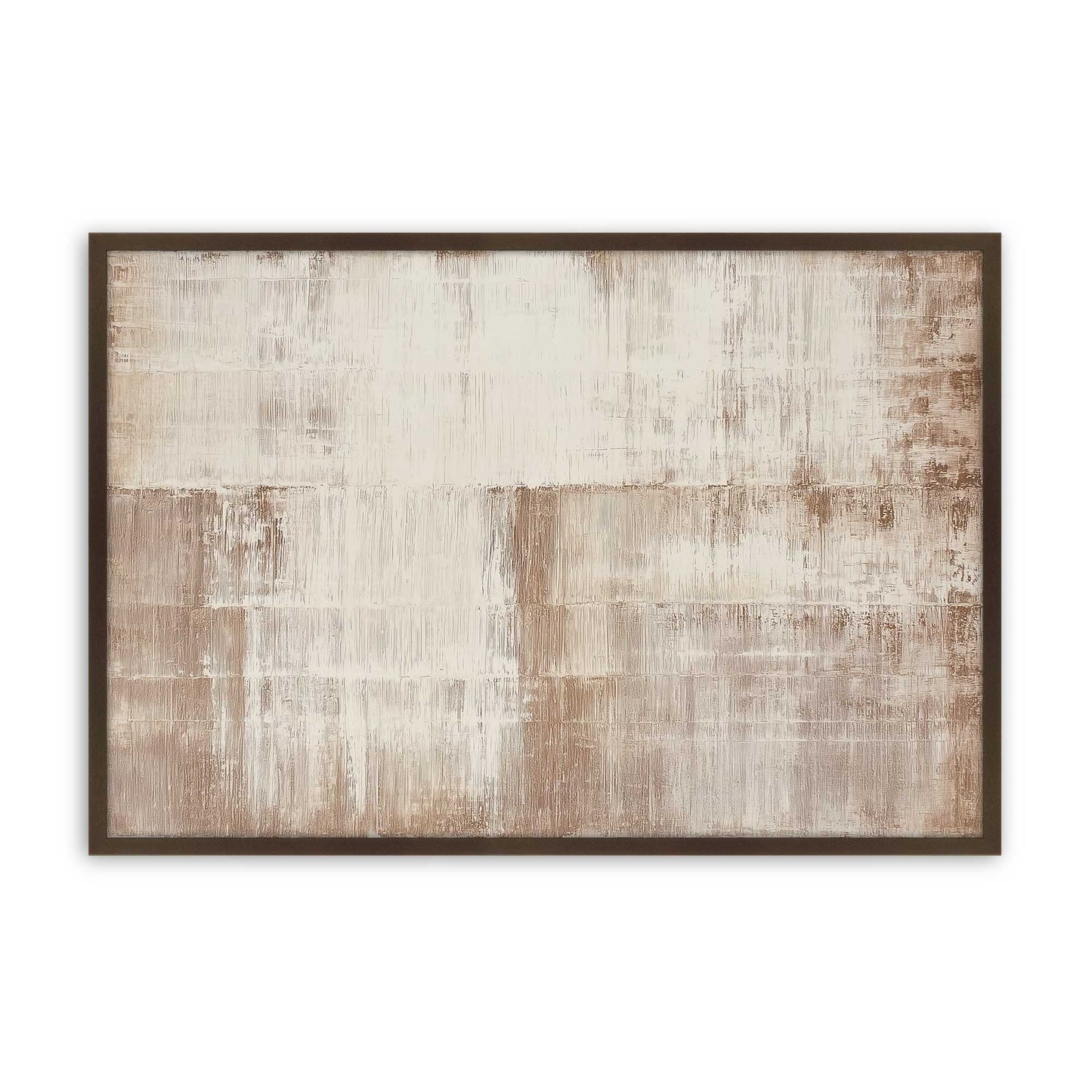 [Color:Brown], Picture of art in a Brown frame