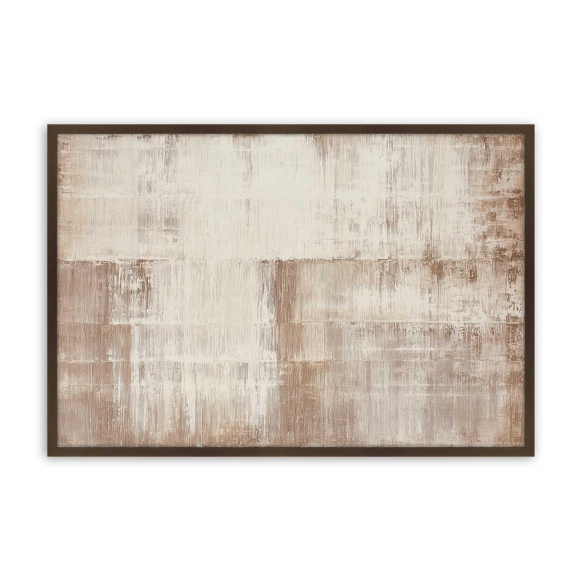 [Color:Brown], Picture of art in a Brown frame