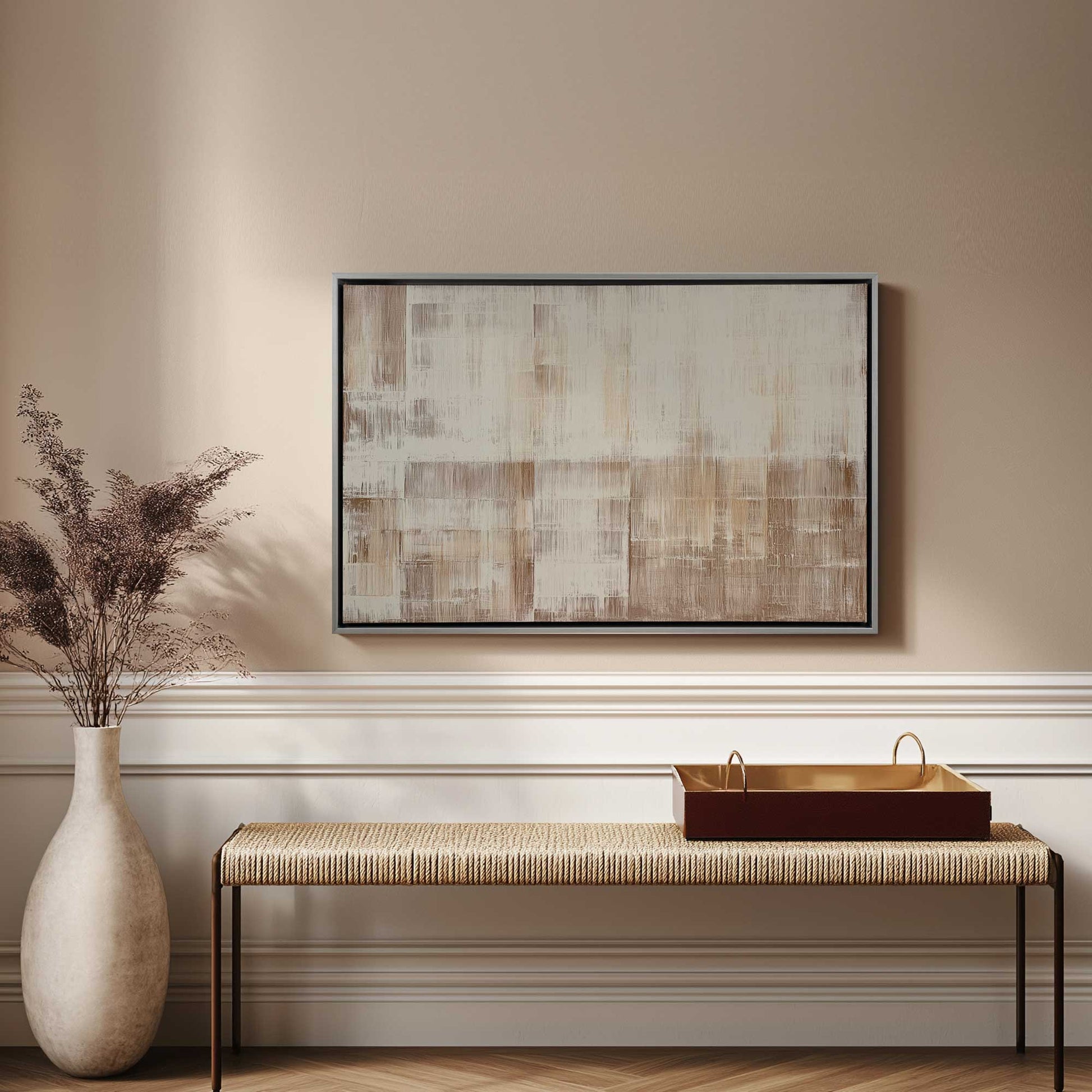 Picture of art in a room