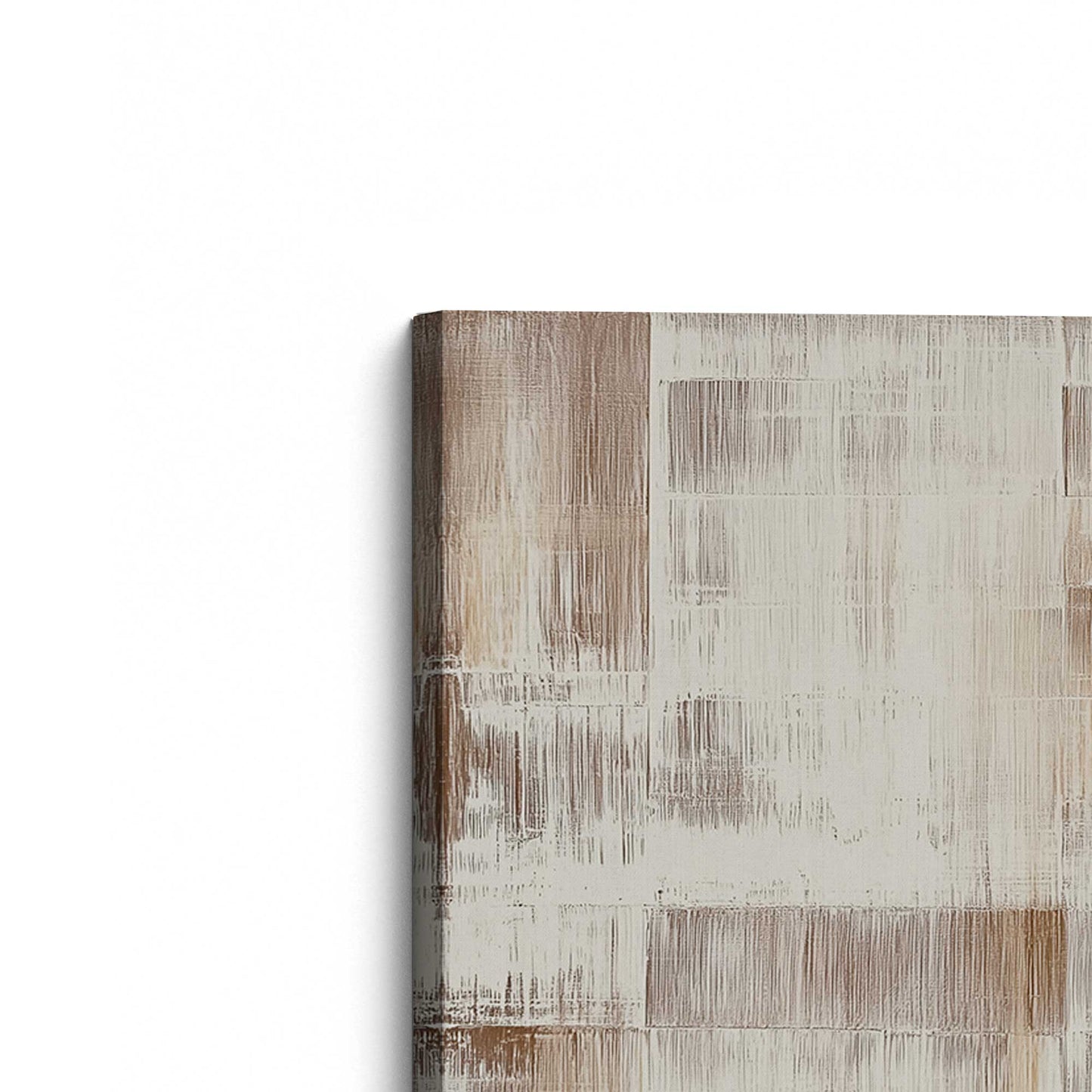 [Color:Stretched Canvas], Picture of the corner of the art