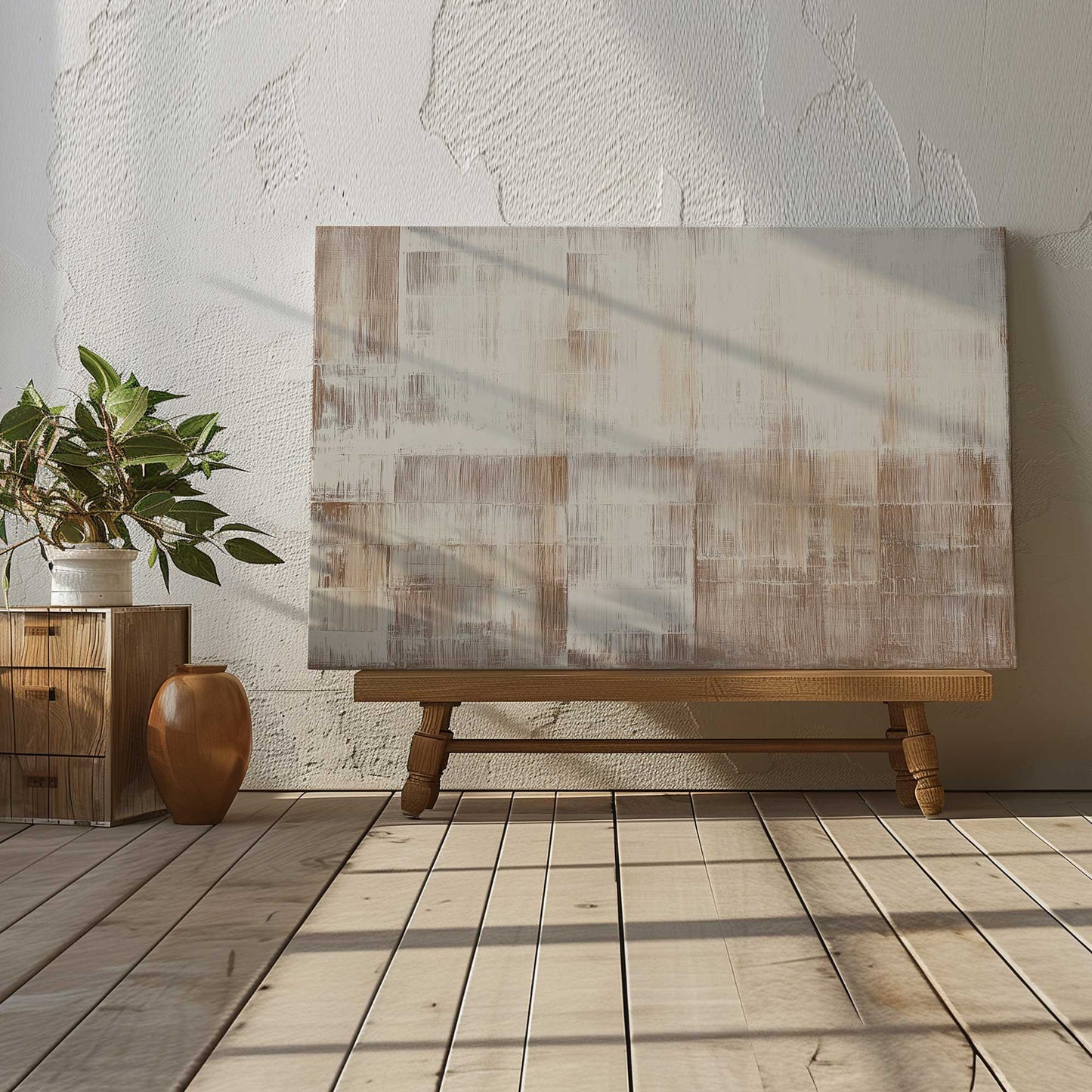 Picture of art in a room