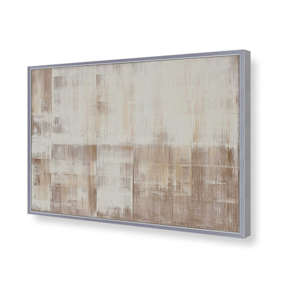 [Color:Polished Chrome], Picture of art in a Polished Chrome frame of the corner