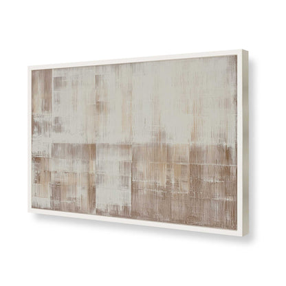 [Color:Opaque White], Picture of art in a Opaque White frame of the corner