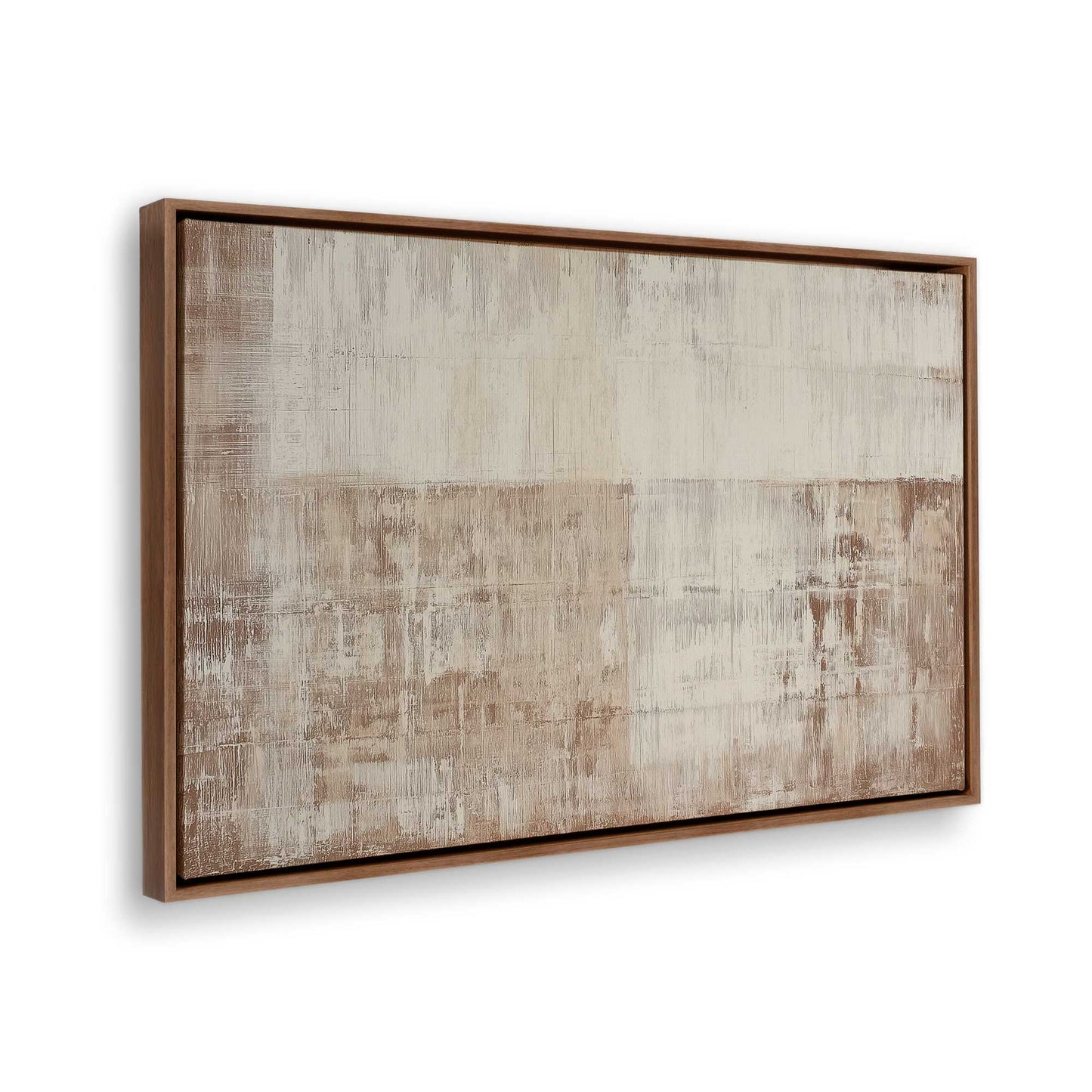 [Color:Walnut], Picture of the corner of the art