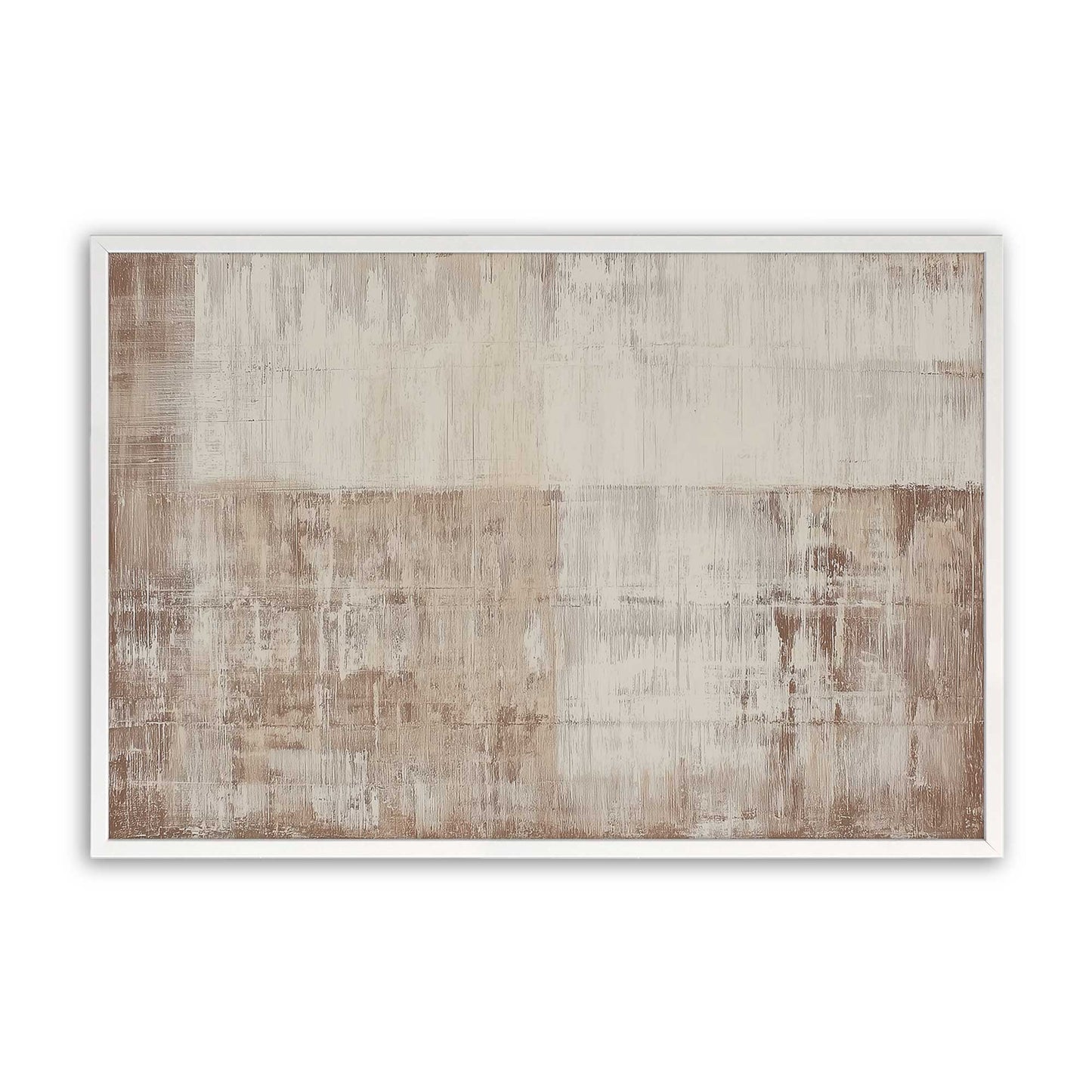 [Color:Opaque White], Picture of art in a Opaque White frame