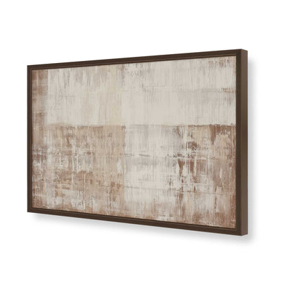 [Color:Brown], Picture of art in a Brown frame of the corner