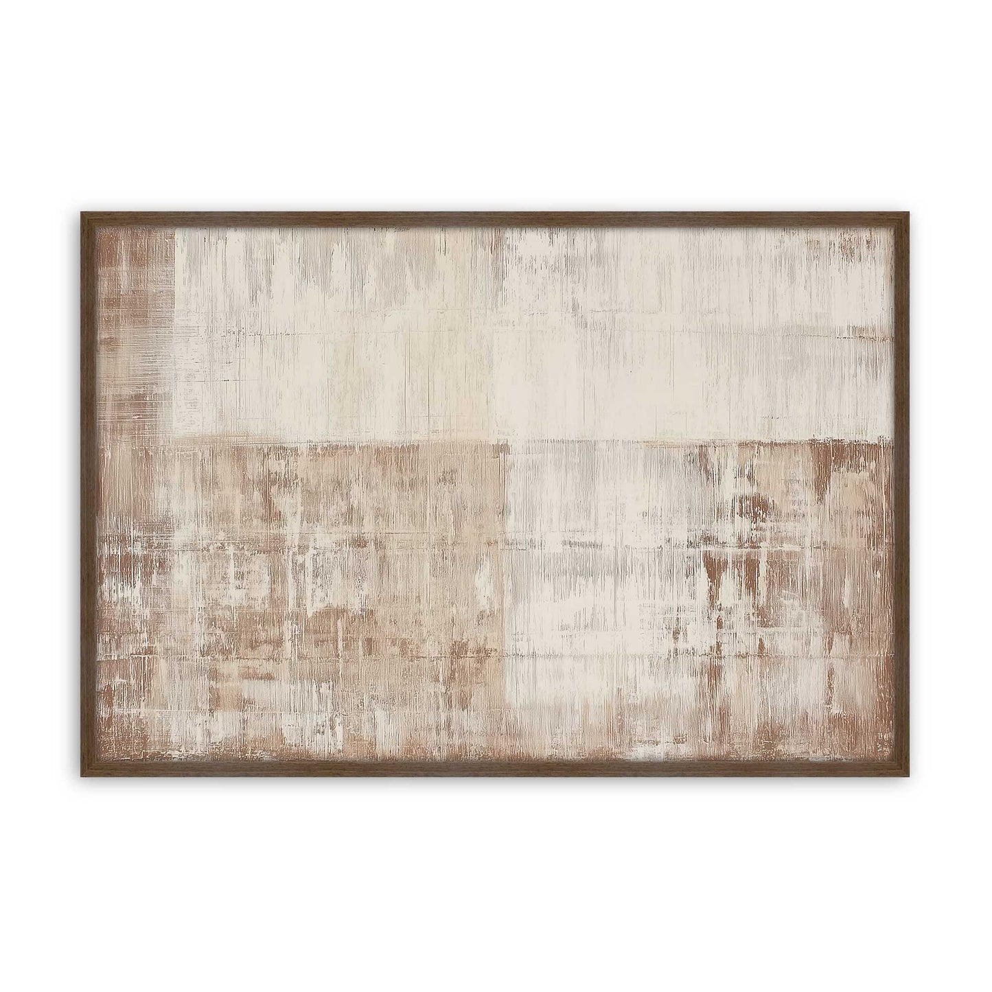 [Color:Walnut], Picture of art in a Walnut frame
