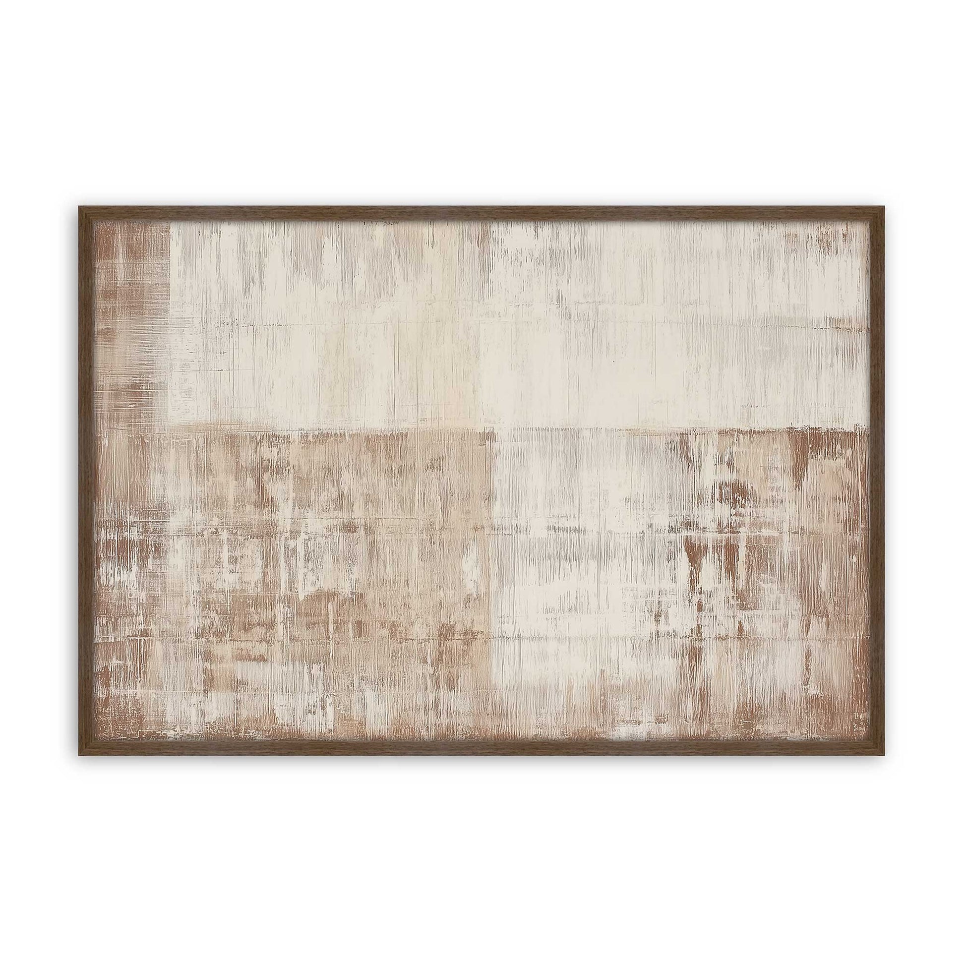 [Color:Walnut], Picture of art in a Walnut frame
