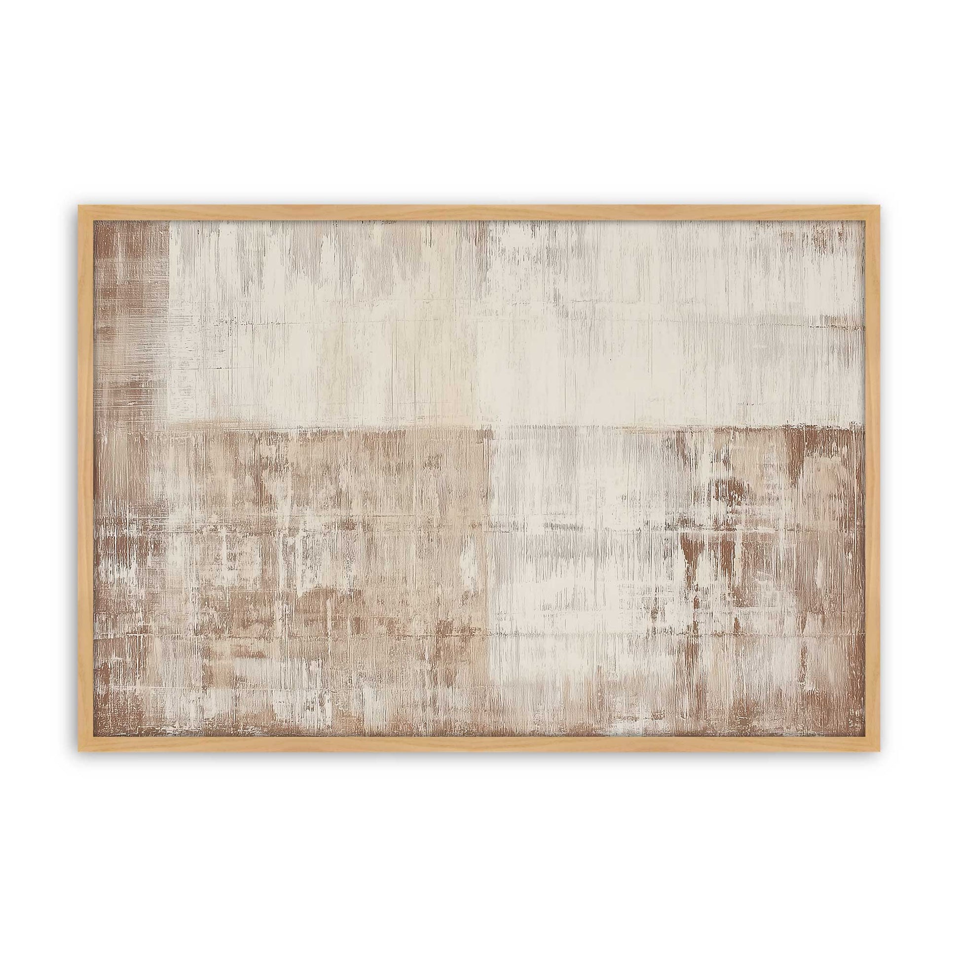 [Color:American Maple], Picture of art in a American Maple frame