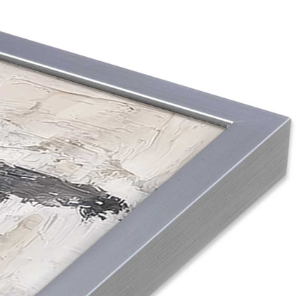 [Color:Polished Chrome], Picture of art in a Polished Chrome frame at an angle