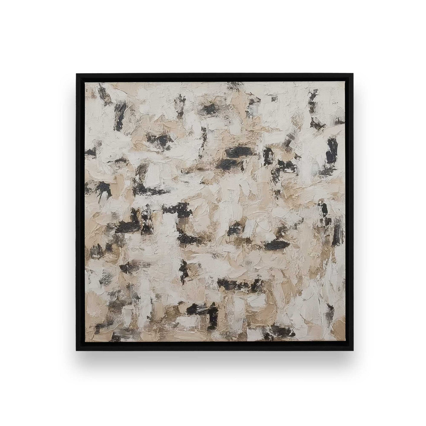 [Color:Satin Black], Picture of art in a Satin Black frame