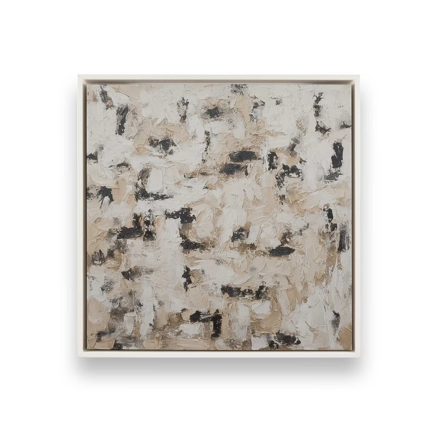 [Color:Opaque White], Picture of art in a White frame