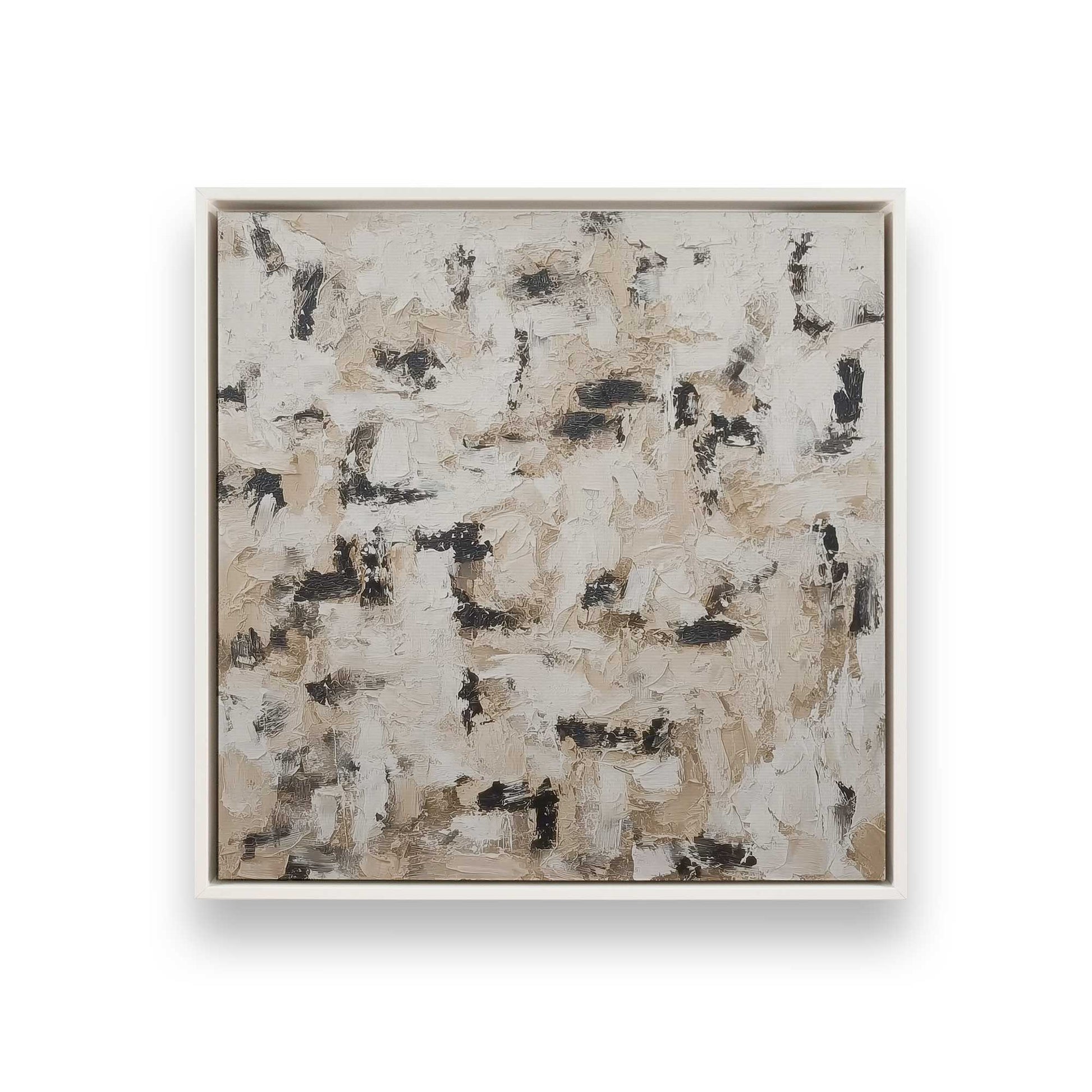 [Color:Opaque White], Picture of art in a White frame
