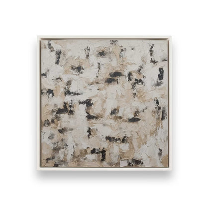 [Color:Opaque White], Picture of art in a White frame