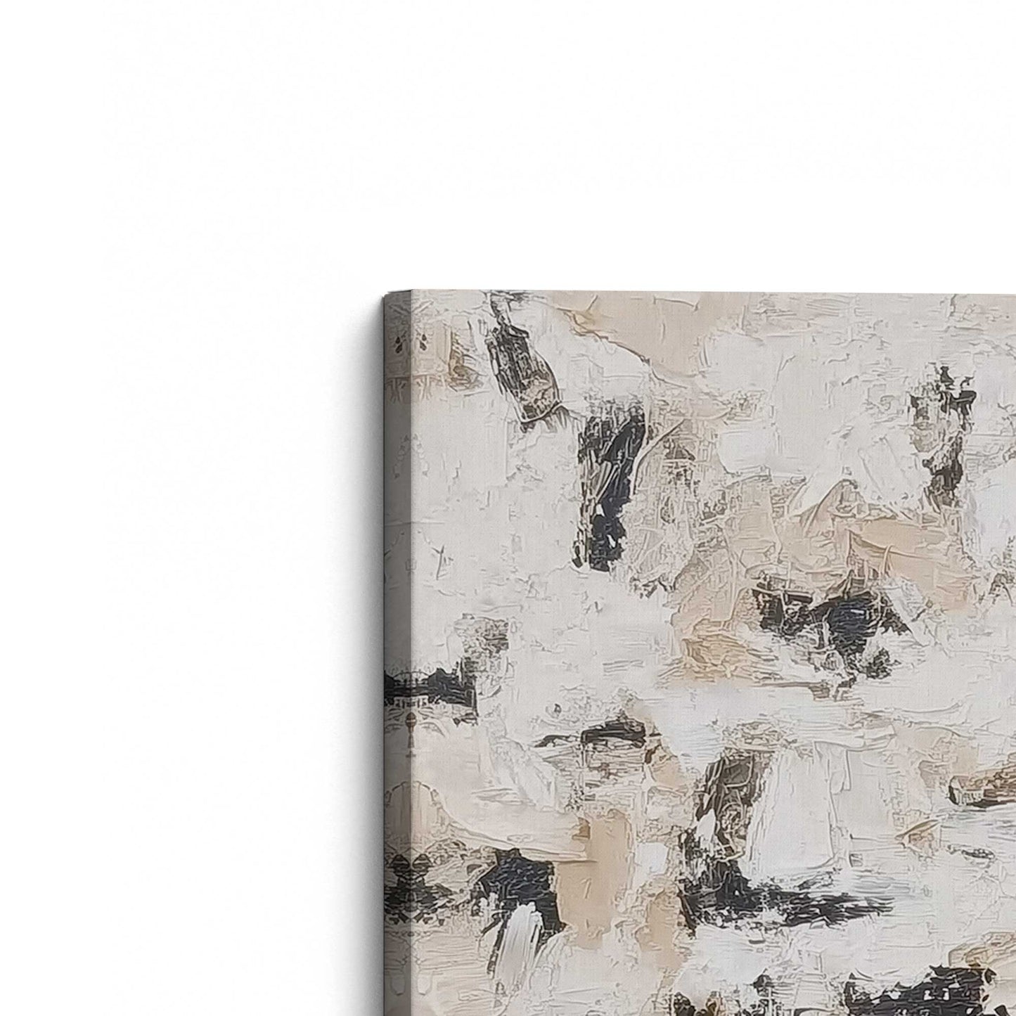 [Color:Stretched Canvas], Picture of the corner of the art