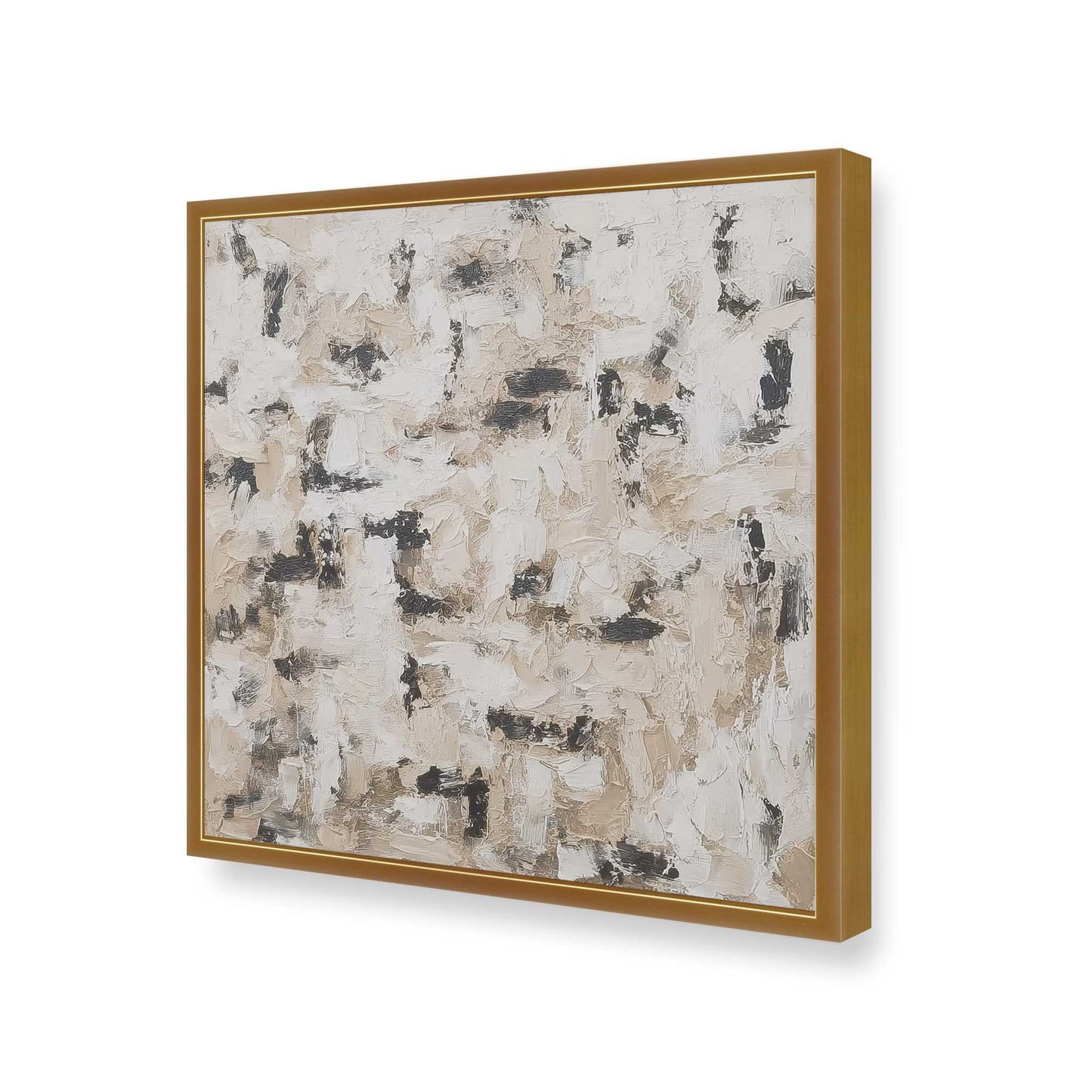 [Color:Polished Gold], Picture of art in a Polished Gold frame of the corner