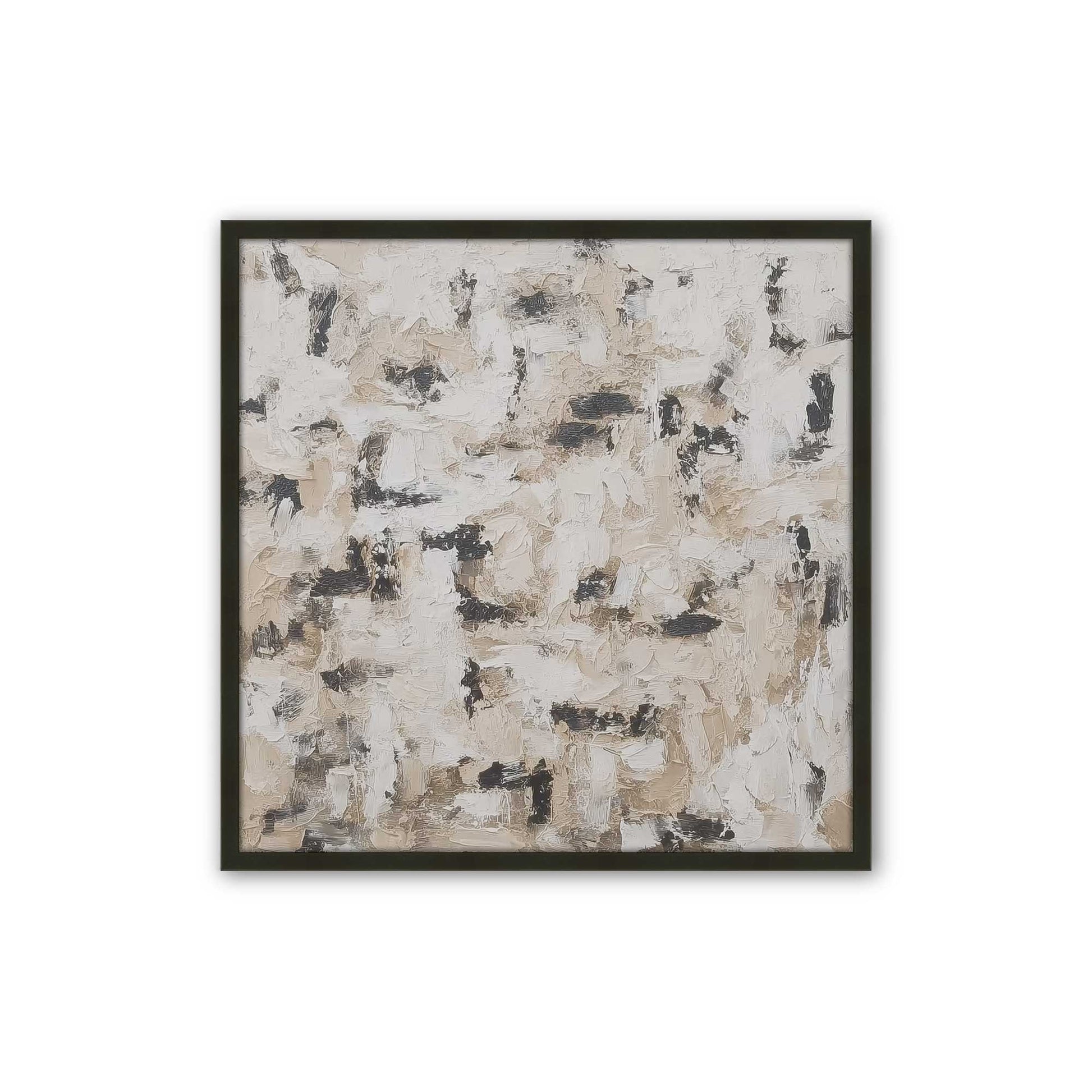 [Color:Satin Black], Picture of art in a Satin Black frame