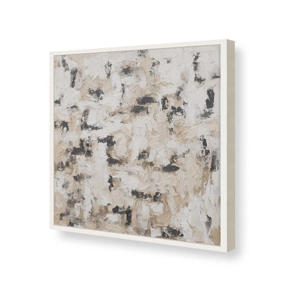 [Color:Opaque White], Picture of art in a Opaque White frame of the corner