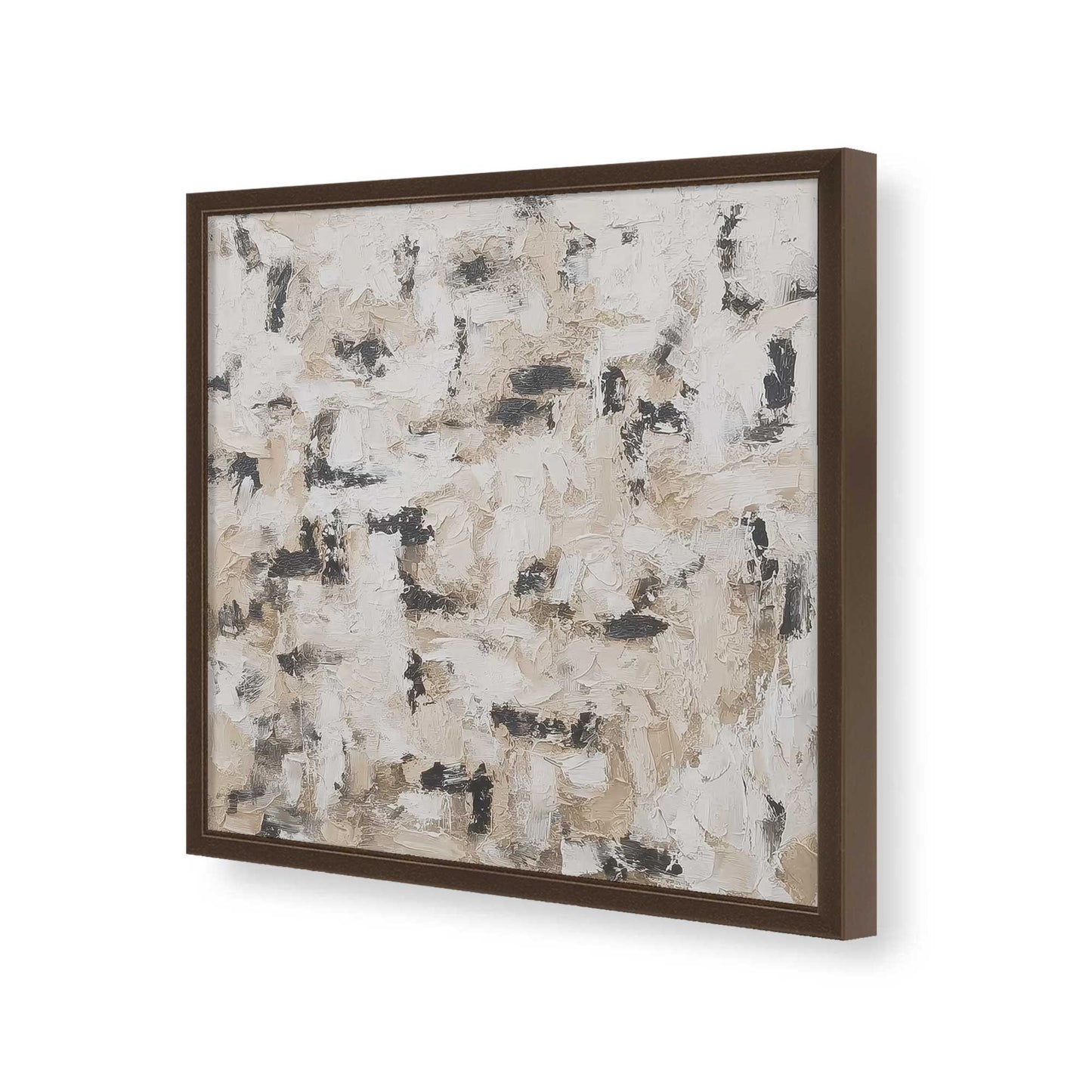 [Color:Espresso], Picture of art in a Espresso frame of the corner