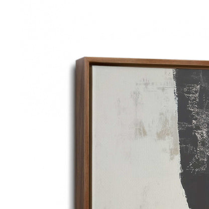 [Color:Walnut], Picture of art in a Walnut frame at an angle
