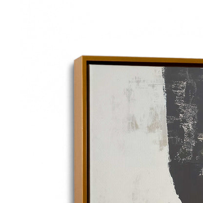 [Color:Polished Gold], Picture of art in a Polished Gold frame at an angle