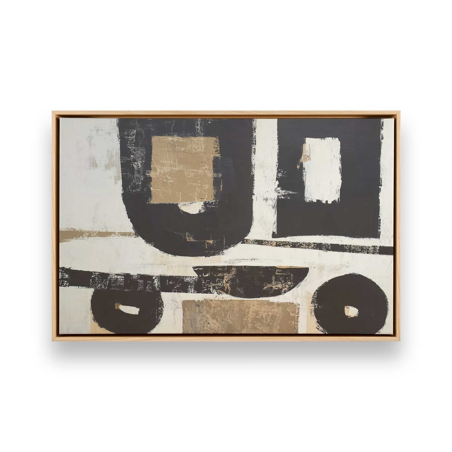 [Color:American Maple], Picture of art in a American Maple frame