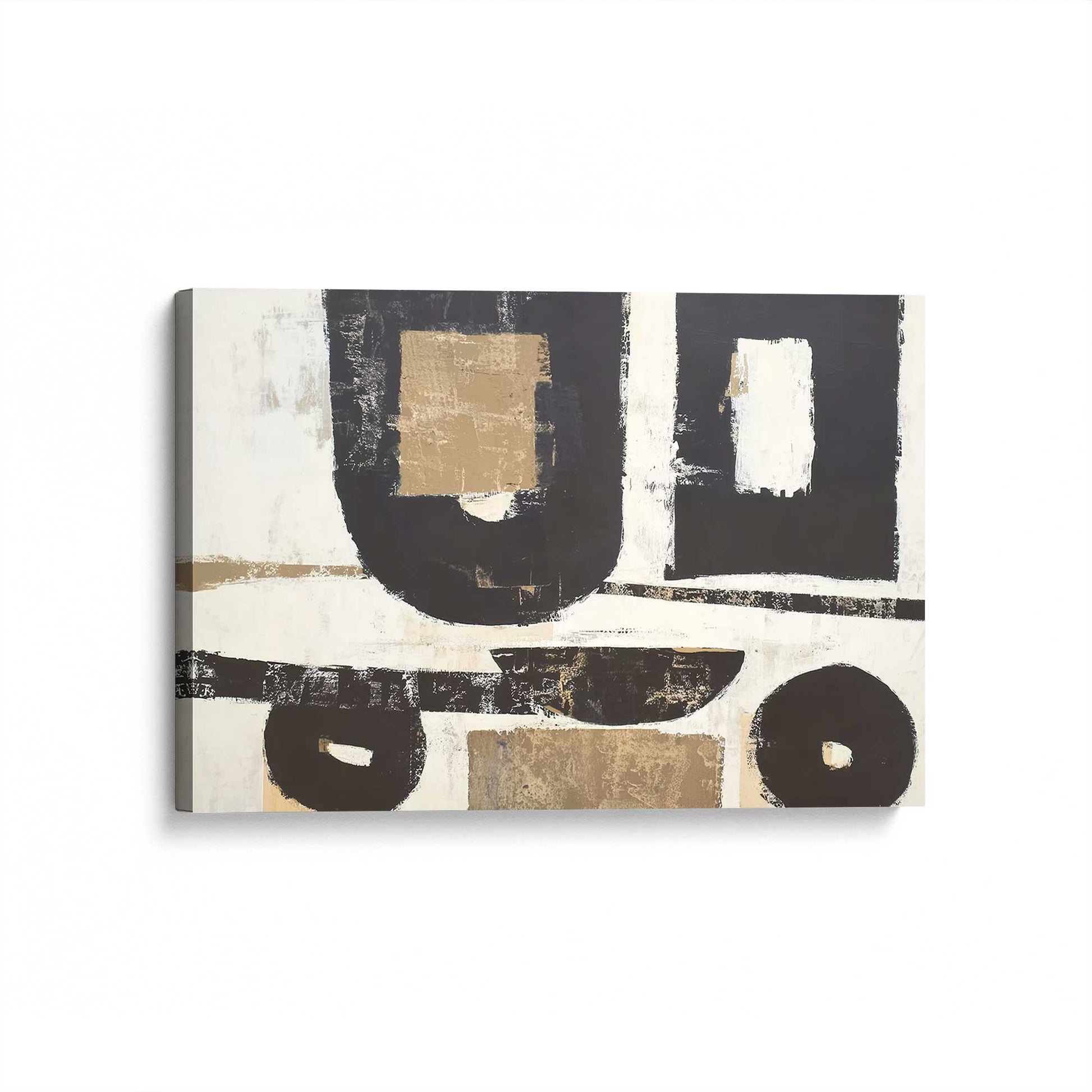 [Color:Stretched Canvas], Picture of art at an angle