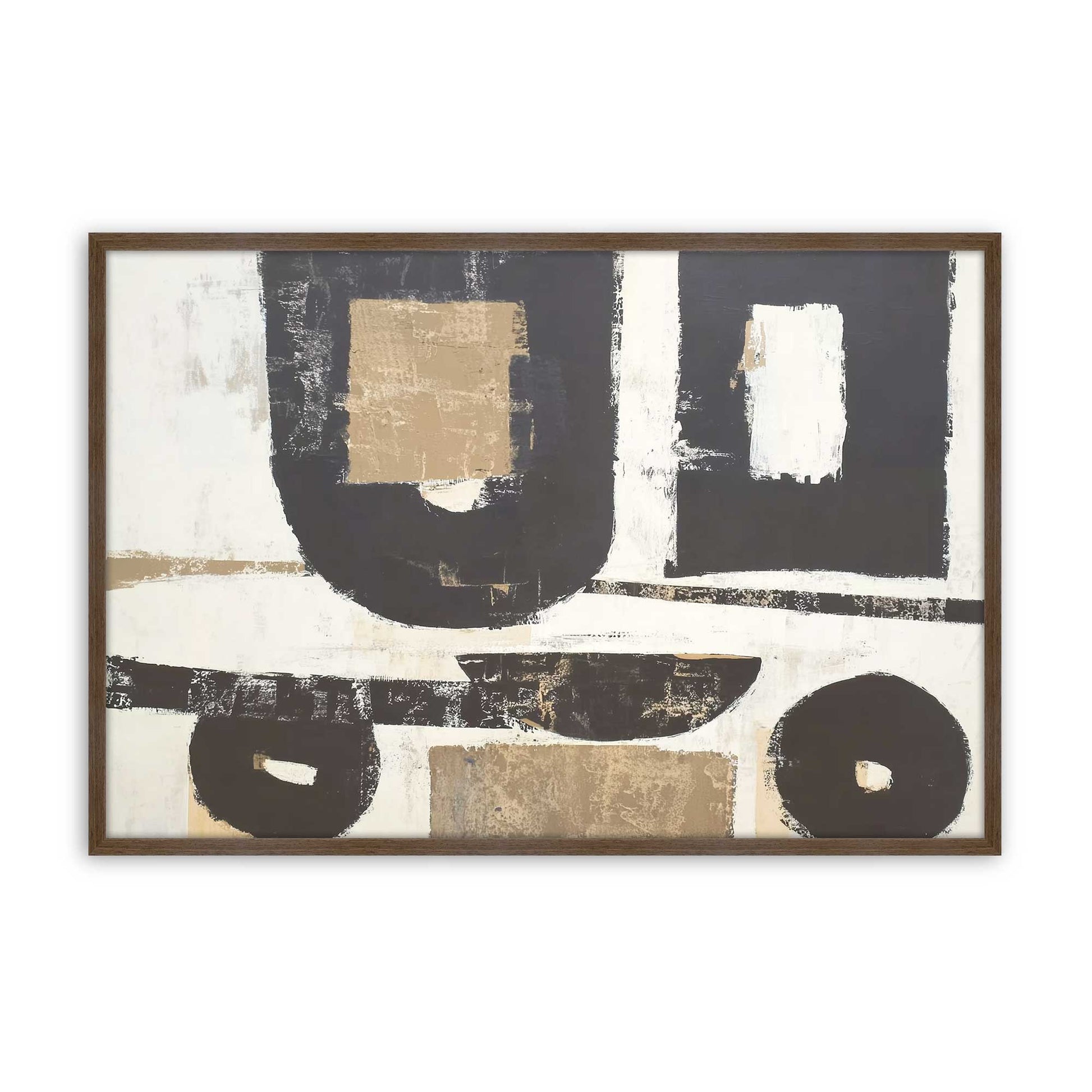 [Color:Walnut], Picture of art in a Walnut frame