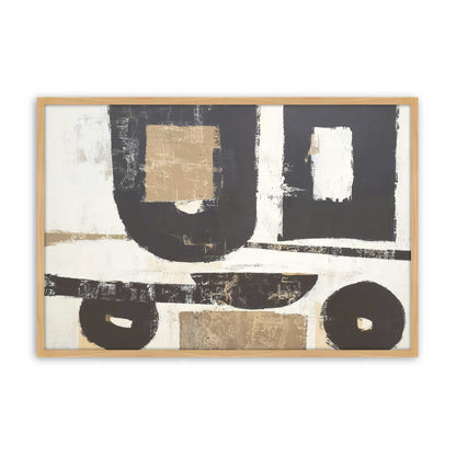 [Color:American Maple], Picture of art in a American Maple frame