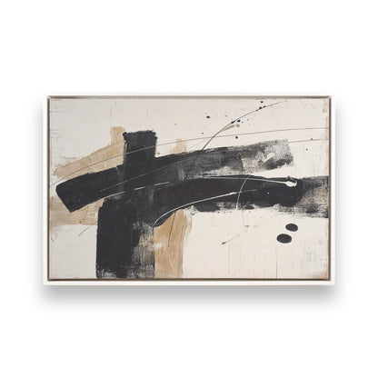[Color:Opaque White], Picture of art in a White frame