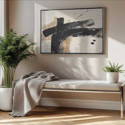 Picture of art in a room
