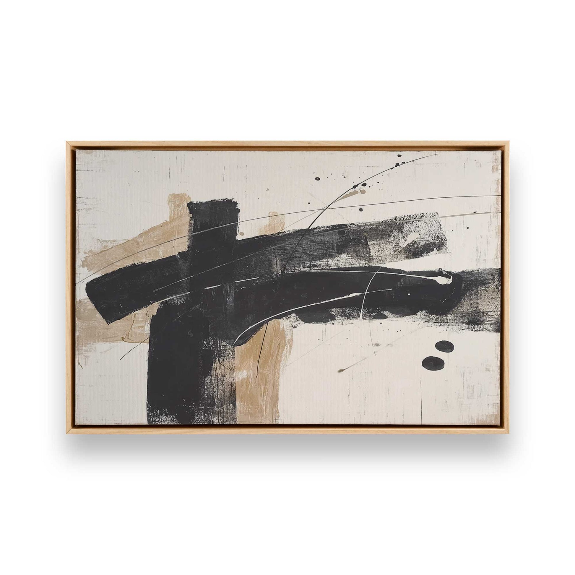 [Color:American Maple], Picture of art in a American Maple frame